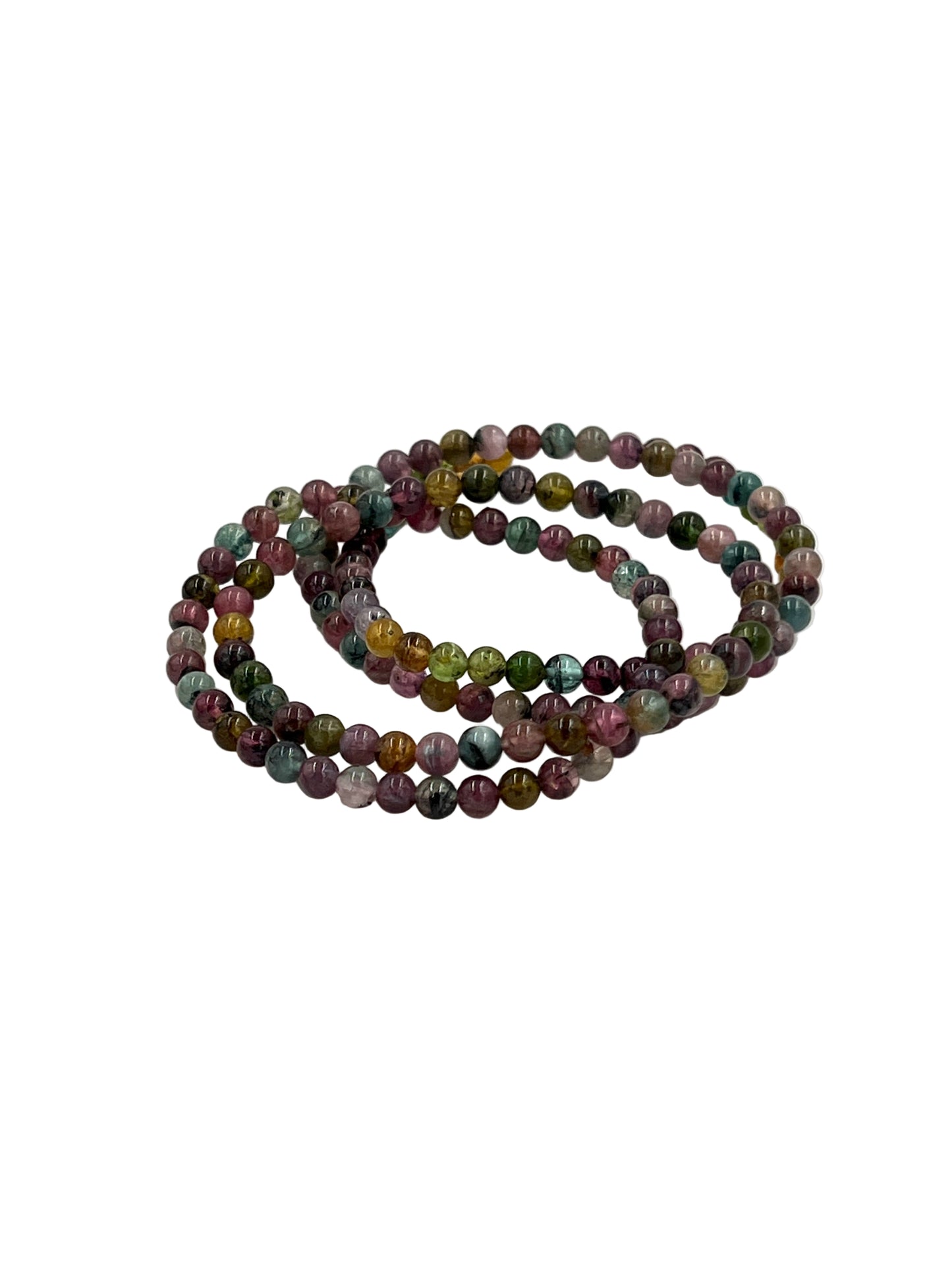 Star Tourmaline Beaded Bracelet