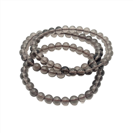 Smoky Quartz Stretchy Bracelets