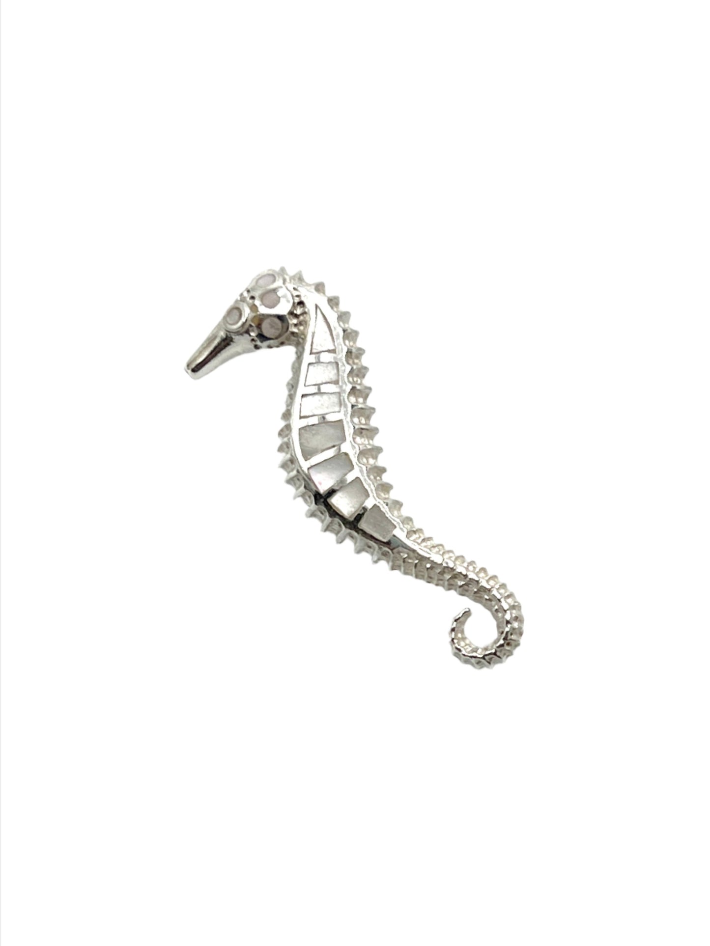Shell Seahorse Pendants