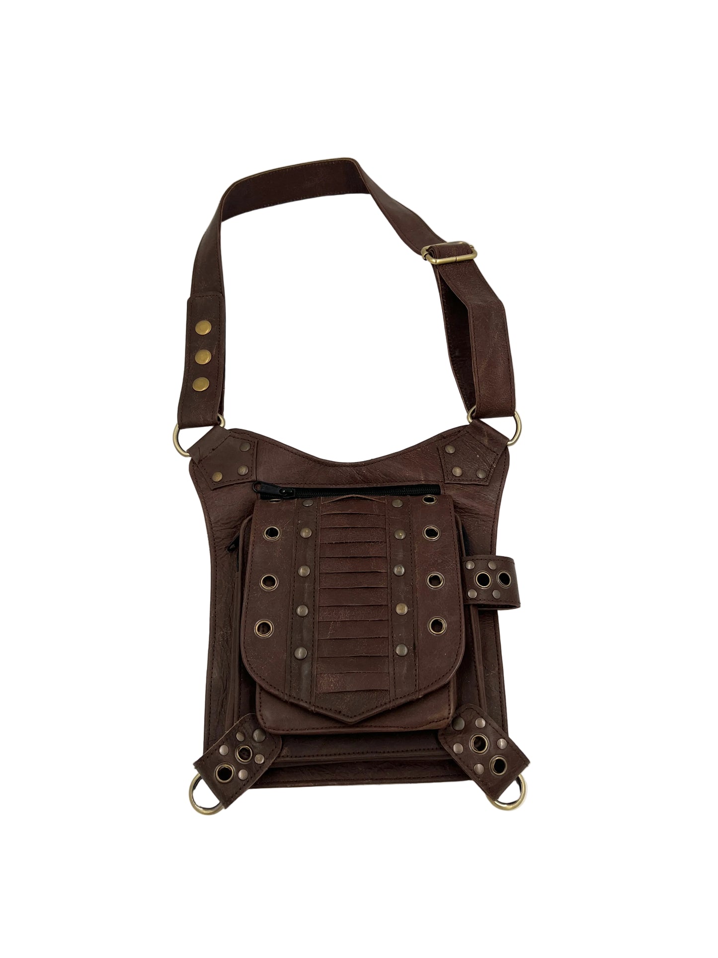 Festival Leather Waist/Thigh Holster Bag