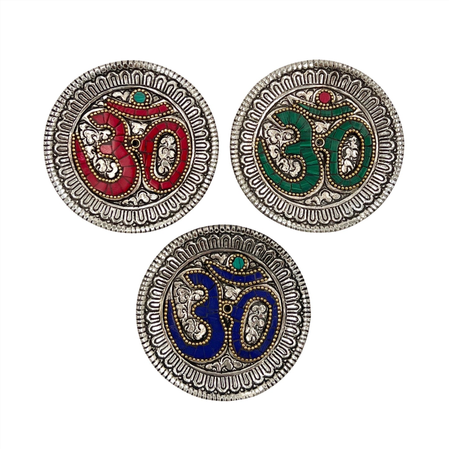 Om Incense Burners | 3 Stones