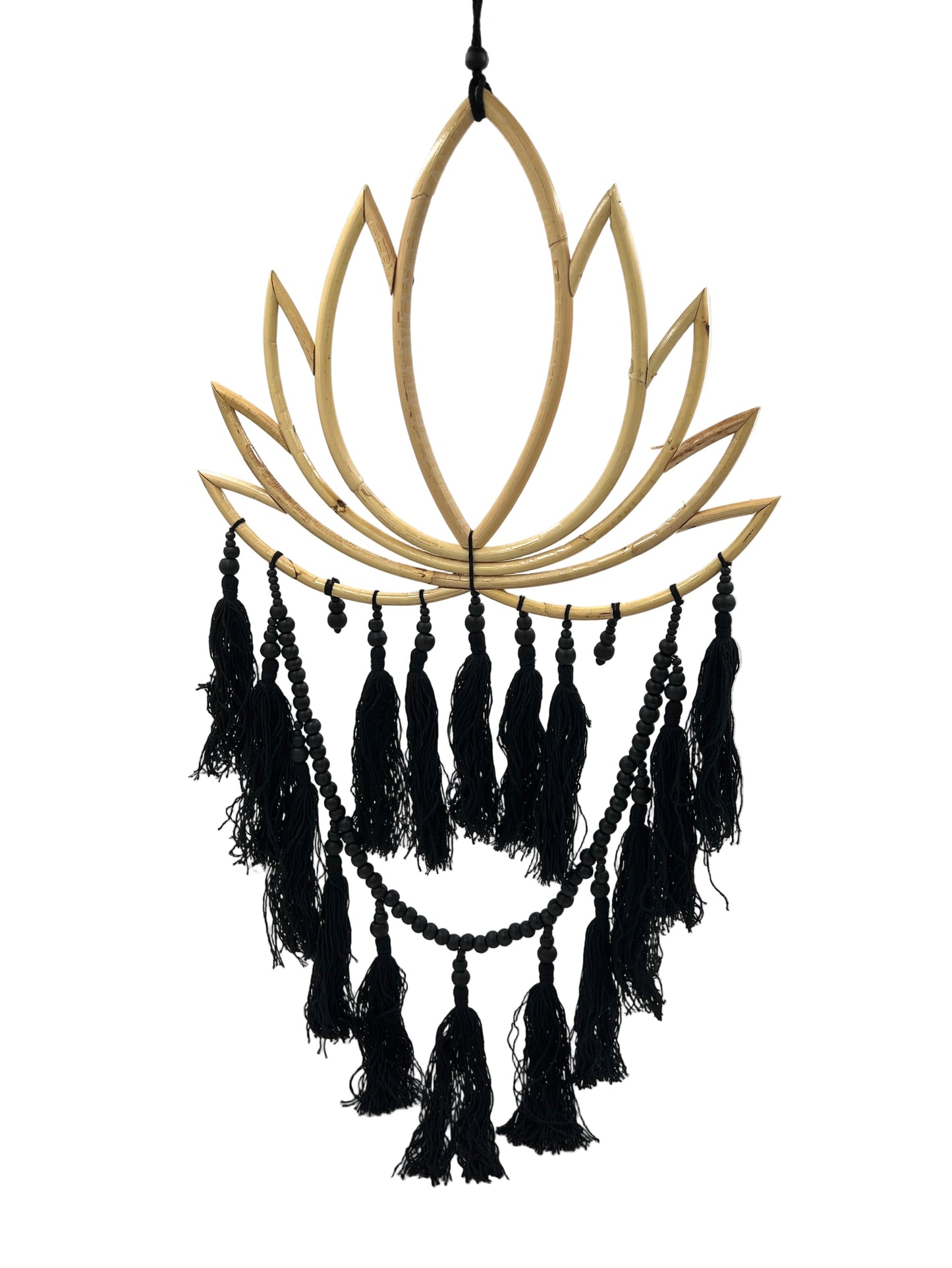 Beaded Lotus Dream Catcher