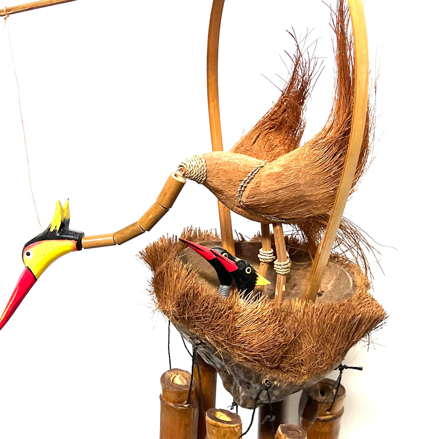 Bird Bamboo Wind Chime