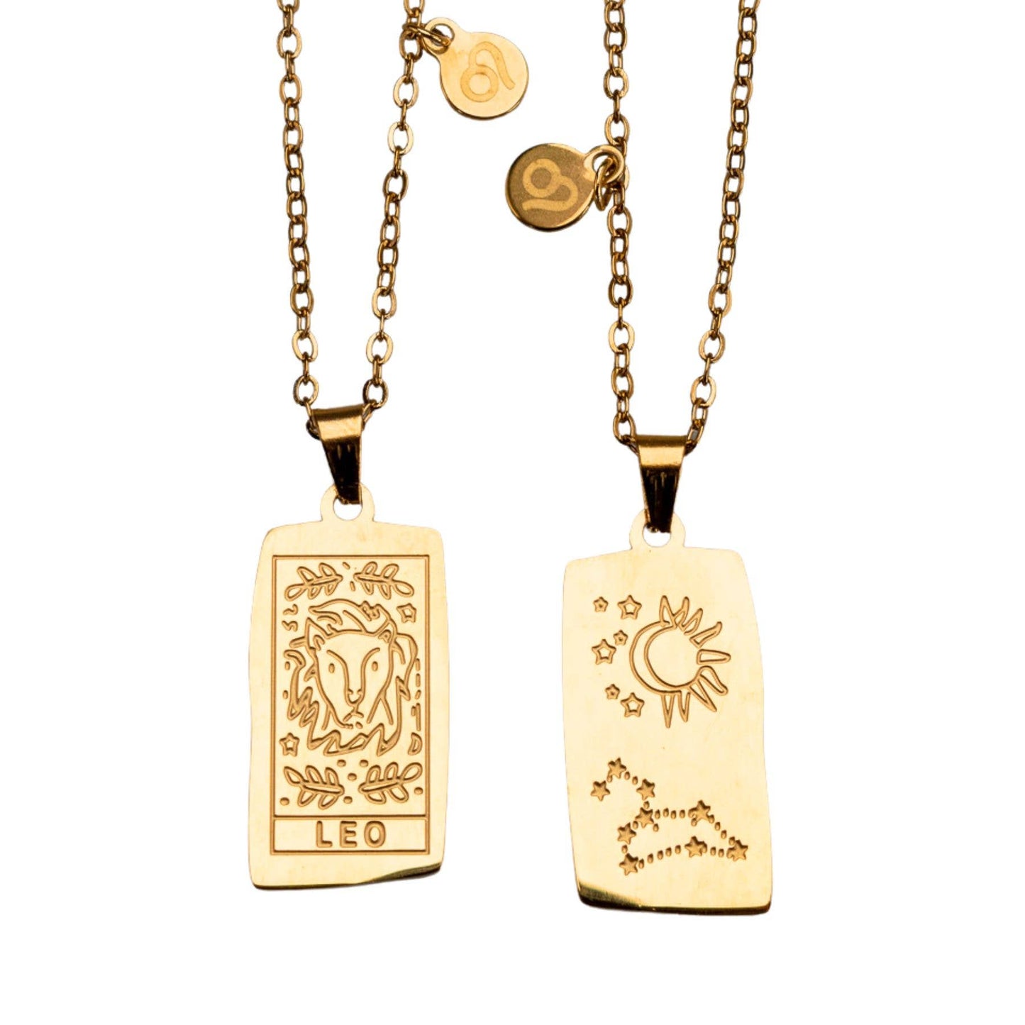 Zodiac Tarot Card & Astrology Necklace
