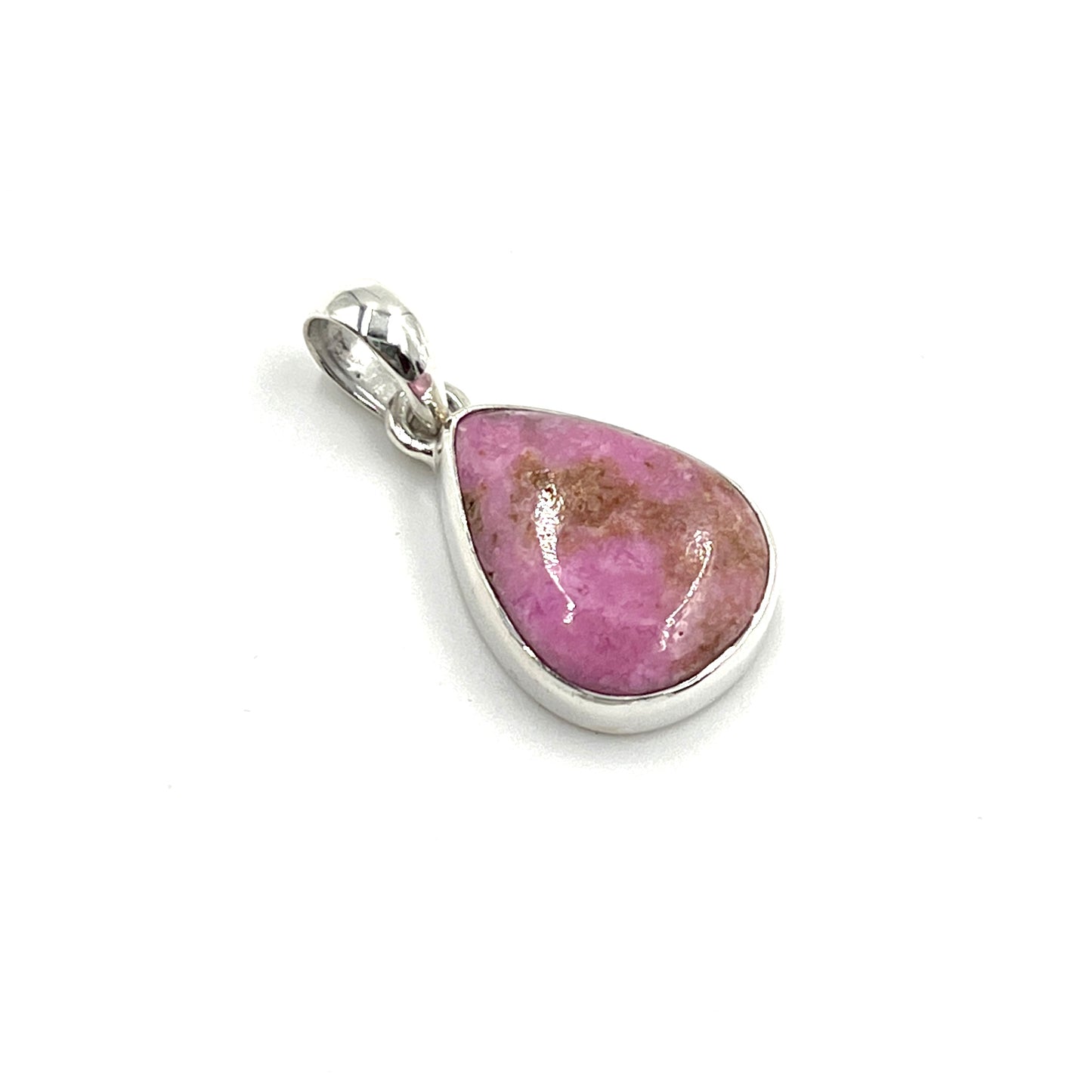 Cobalto Calcite Teardrop Pendants
