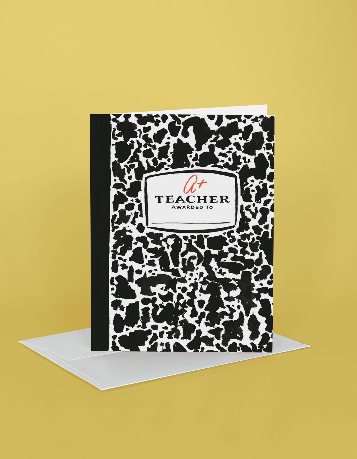 Composition Book Greeting Card