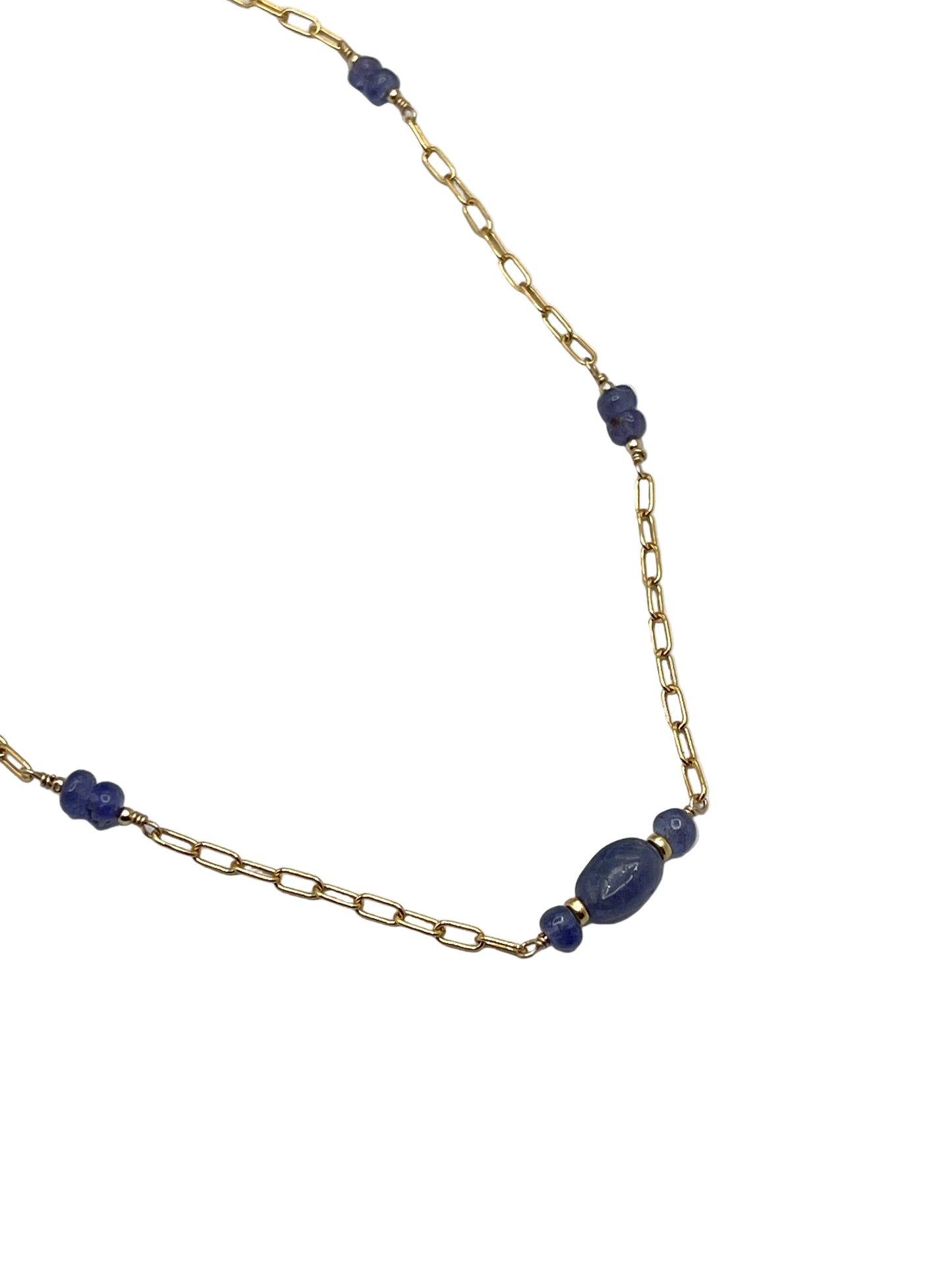 Tanzanite Gold Filled Necklace