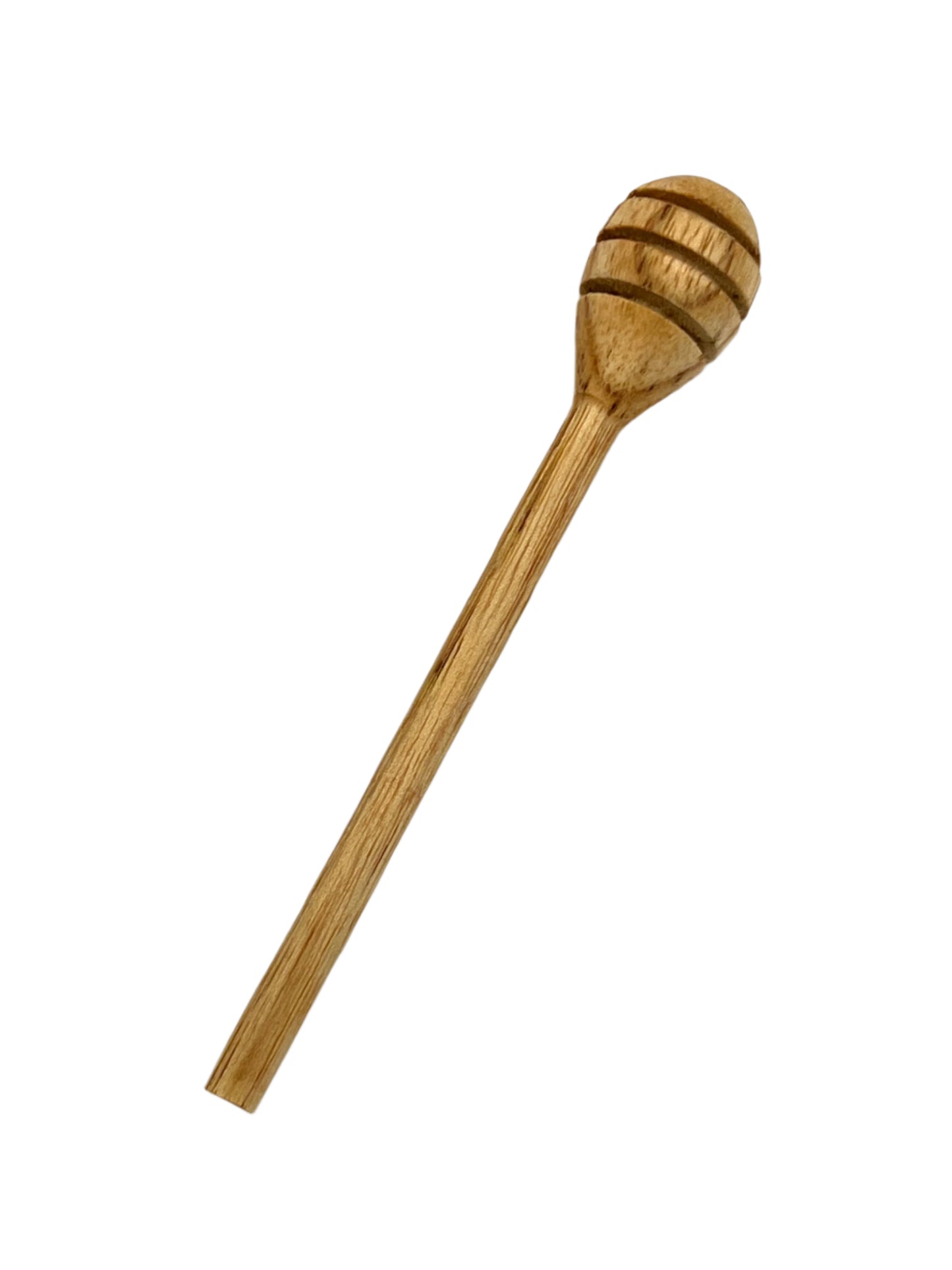 Honey Dipper Teak Jar