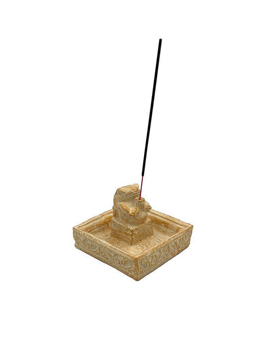 Praying Frog Incense Holder