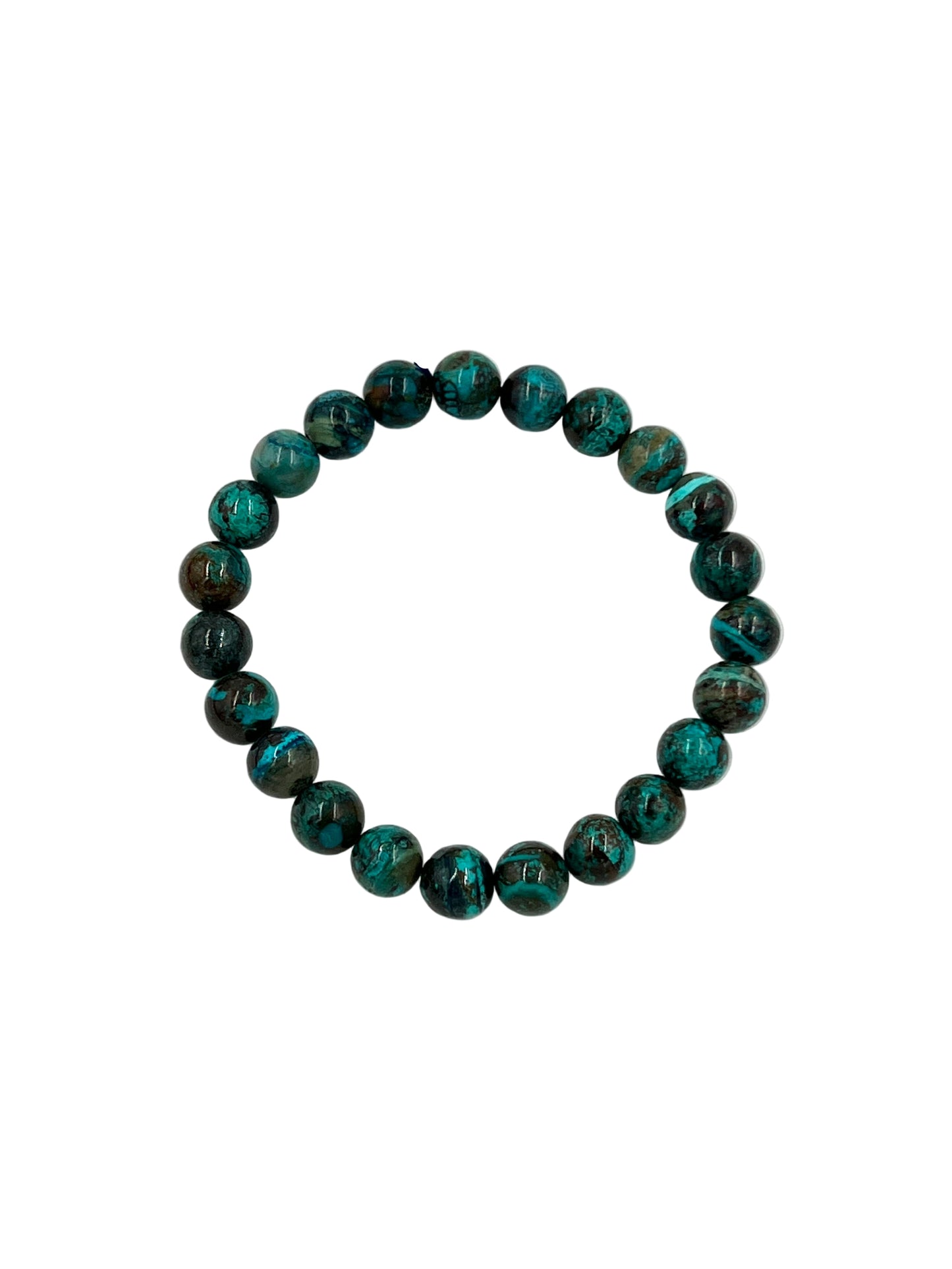 Chrysocolla Beaded Bracelets