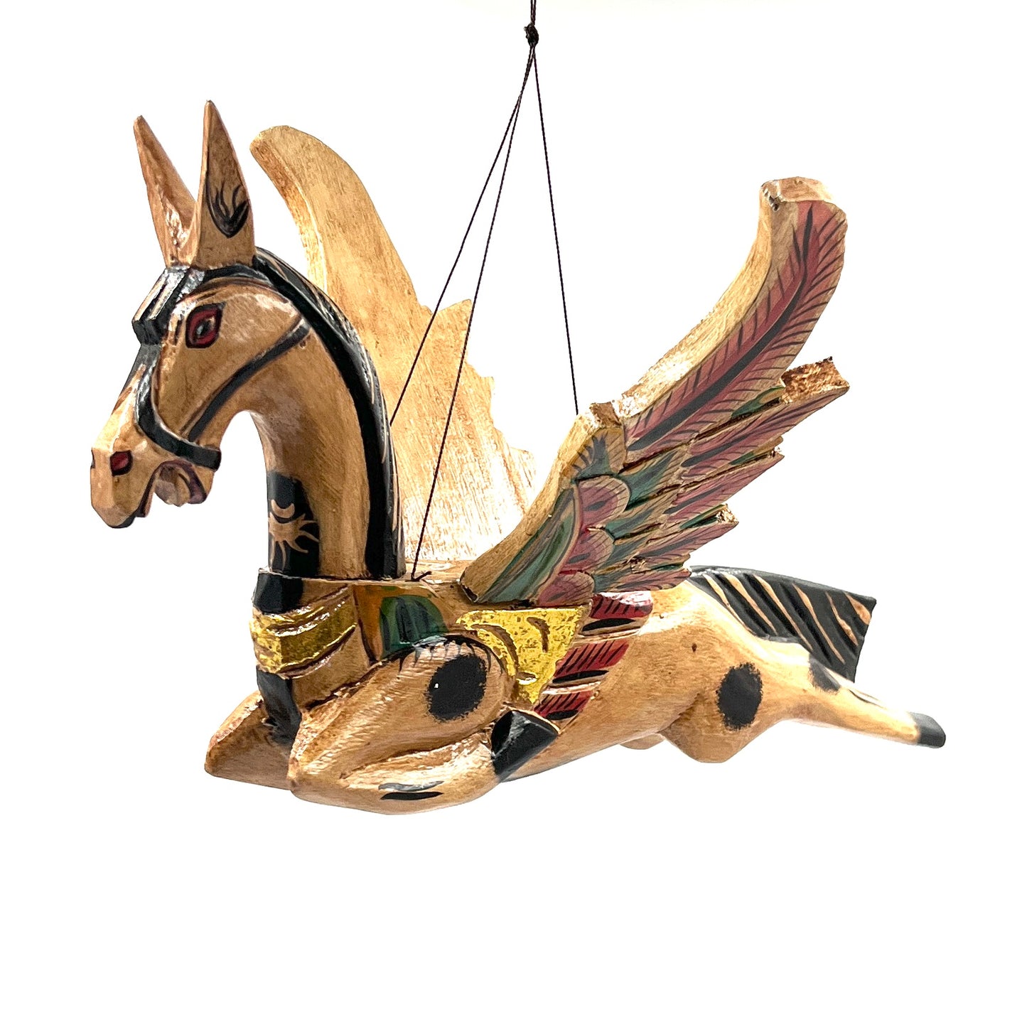 Hand Carved Flying Horse Spirit Chasers