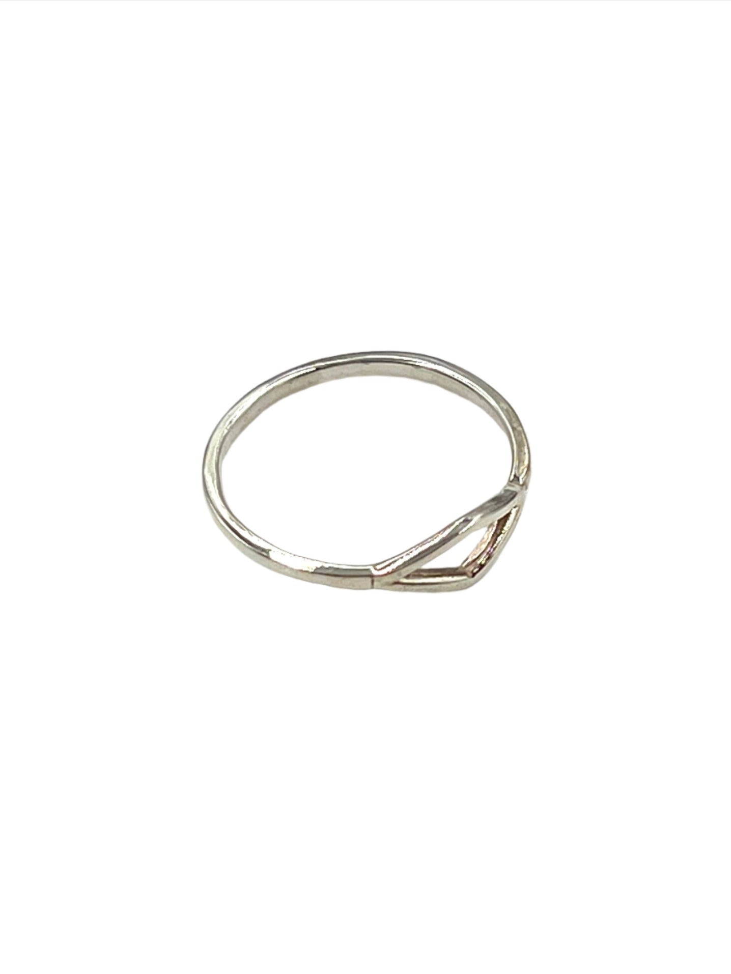Sterling Diamond Ring