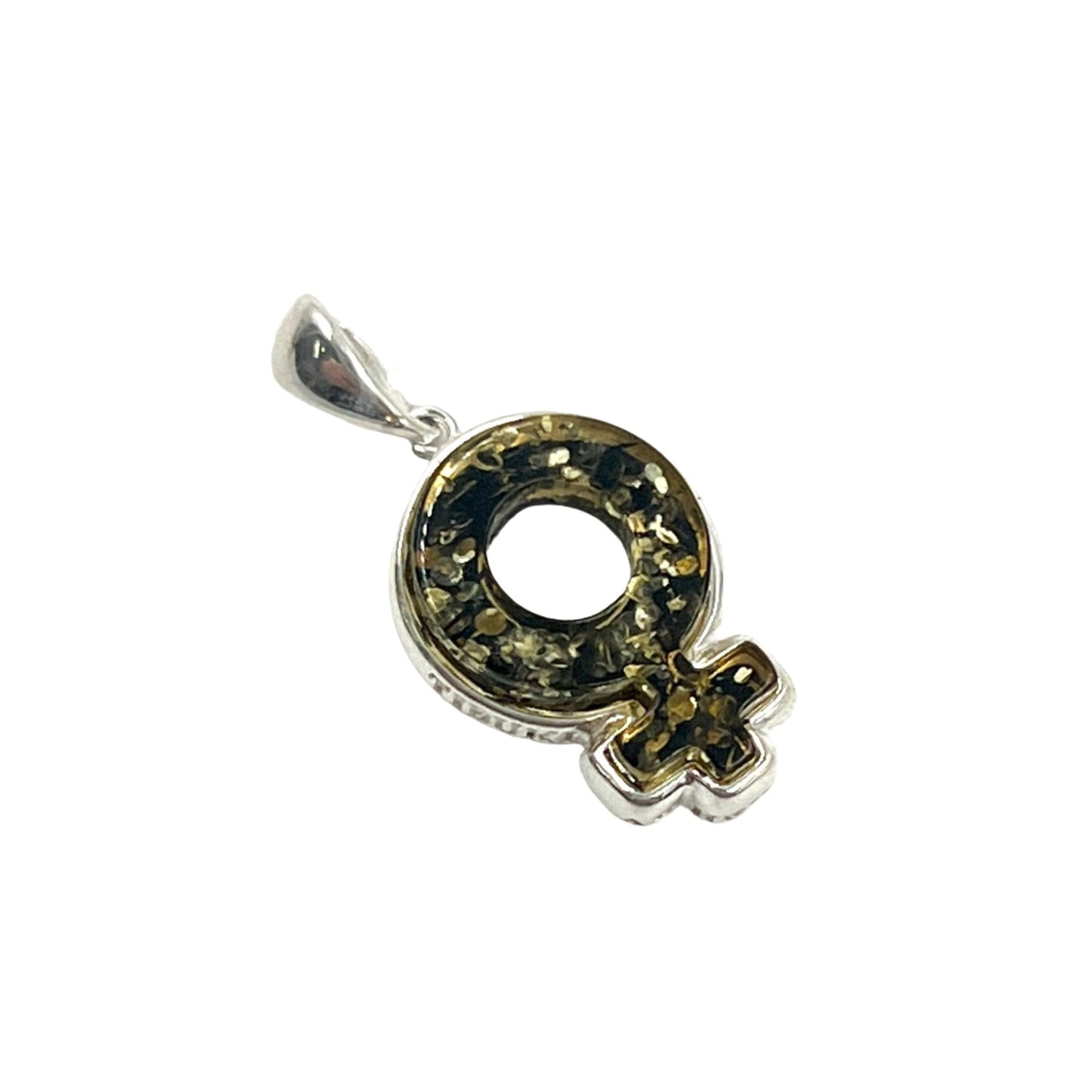 Amber Female Symbol Pendants