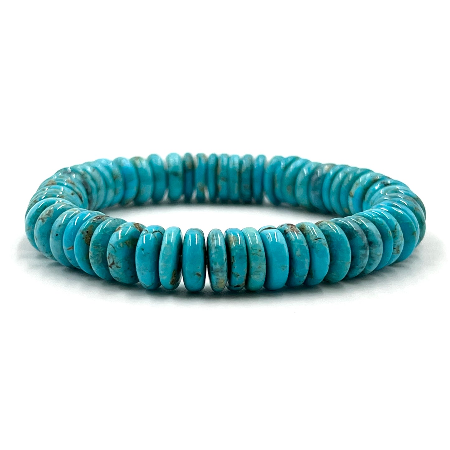 Kingman Turquoise Beaded Bracelets