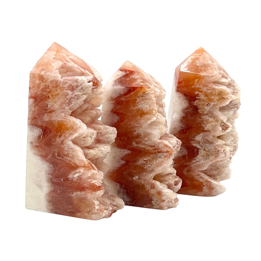 Red Calcite Towers