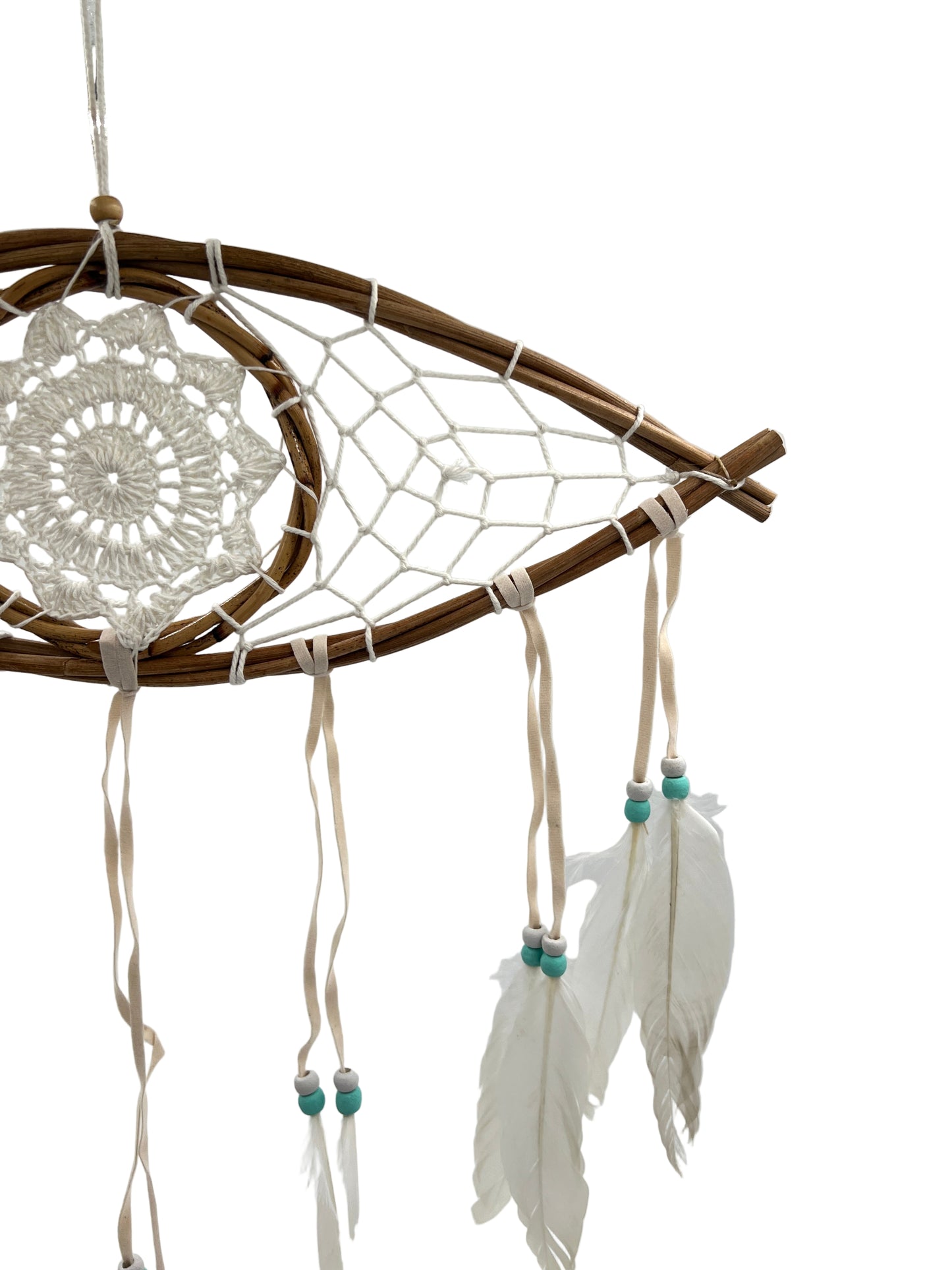 Evil Eye Feather Dream Catcher