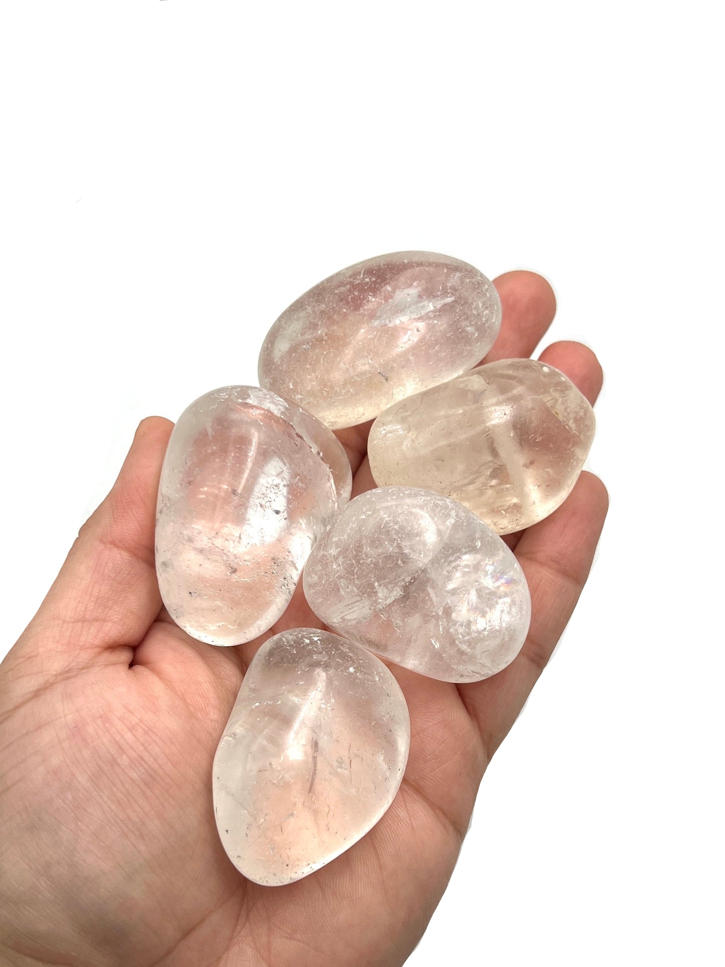 Clear Quartz Crystal Tumbles