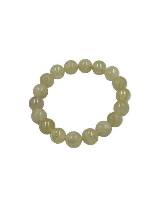 Libyan Desert Glass Beaded Bracelet