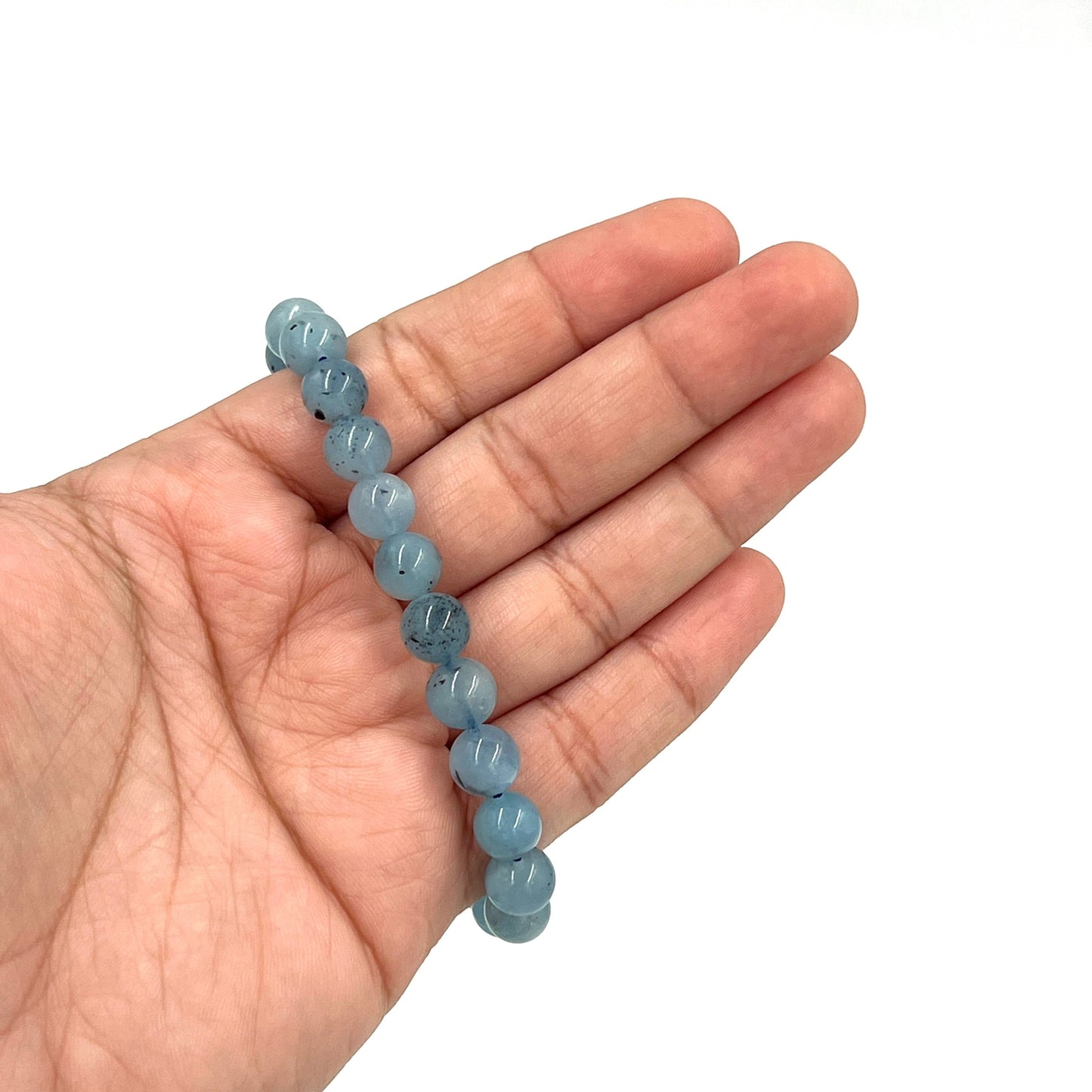 Aquamarine Stretchy Bracelets