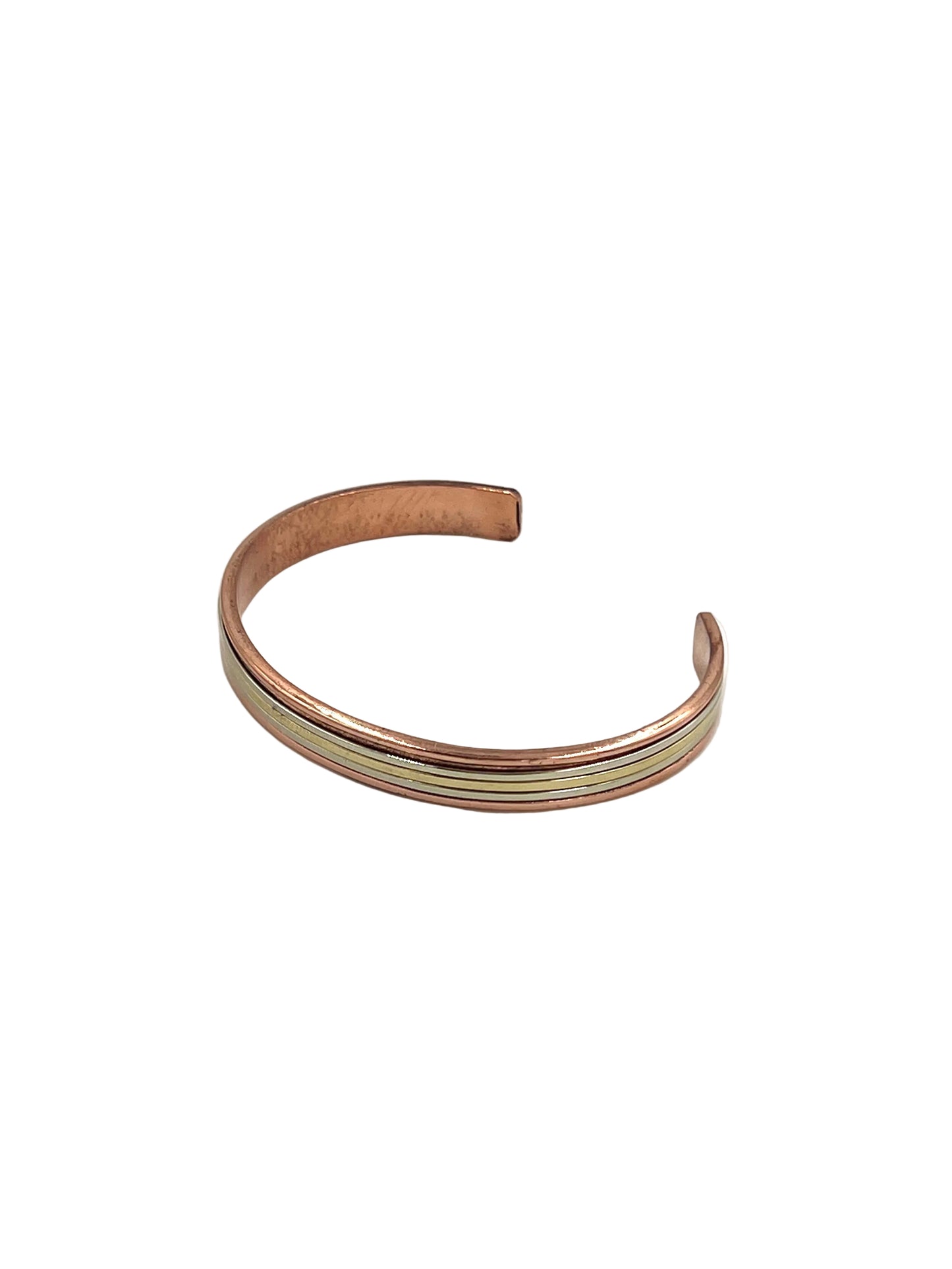 Multi Metal Copper Band Bracelet
