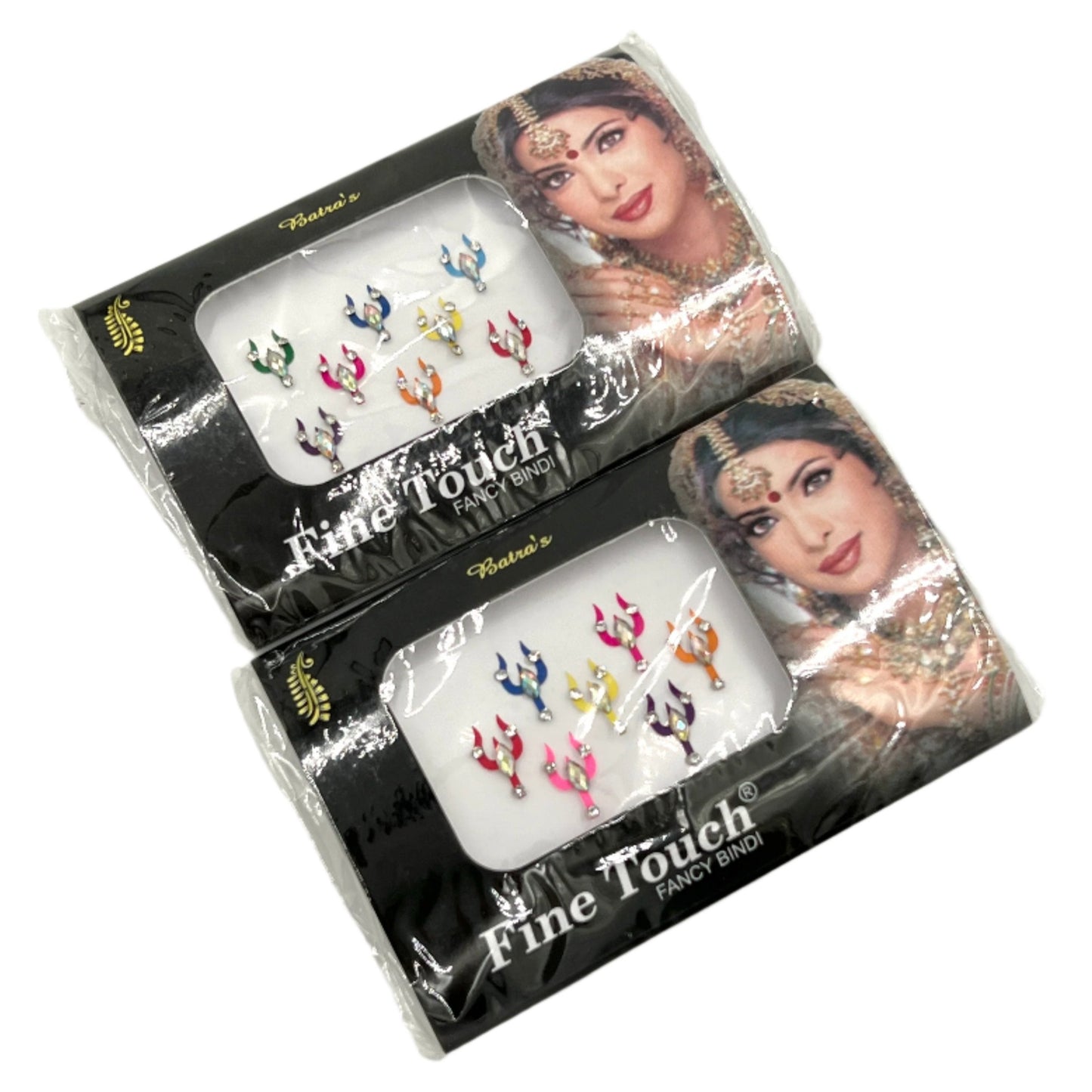 Stick on Trident Rhinestone Bindi