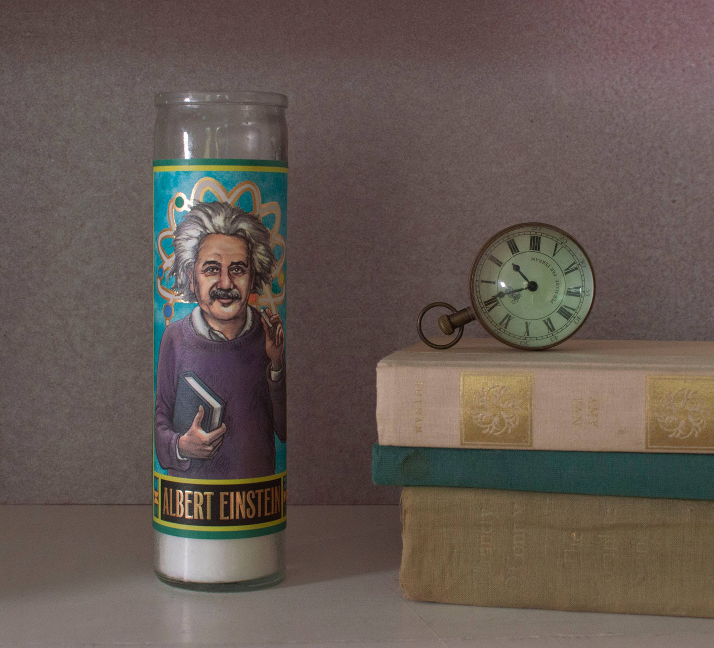 Einstein Secular Saint Candle