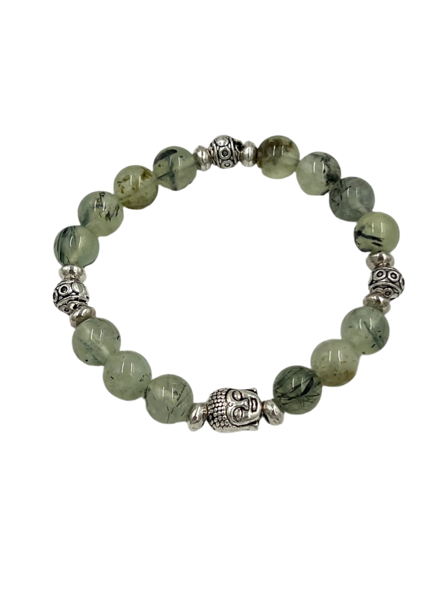 Prehnite & Epidote Stretchy Bracelets