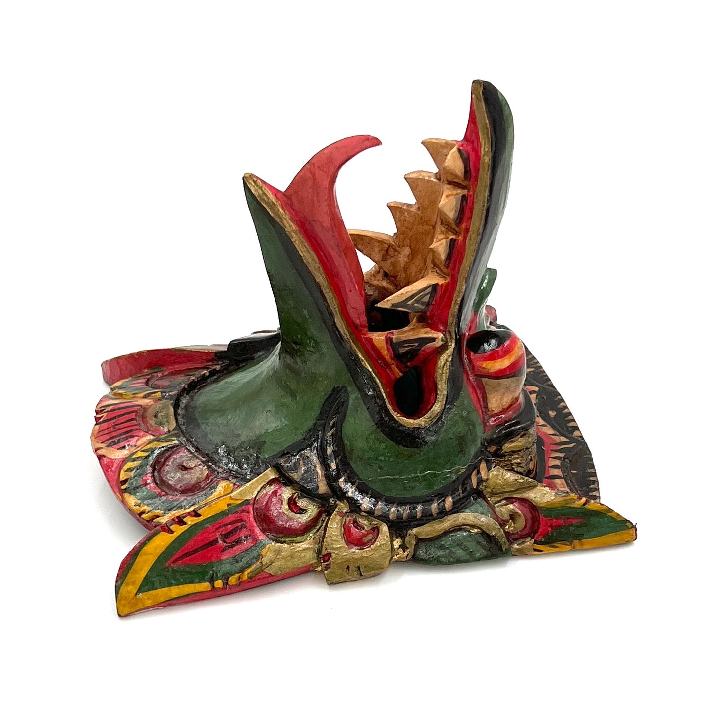 Hand Carved and Painted Garuda Mask