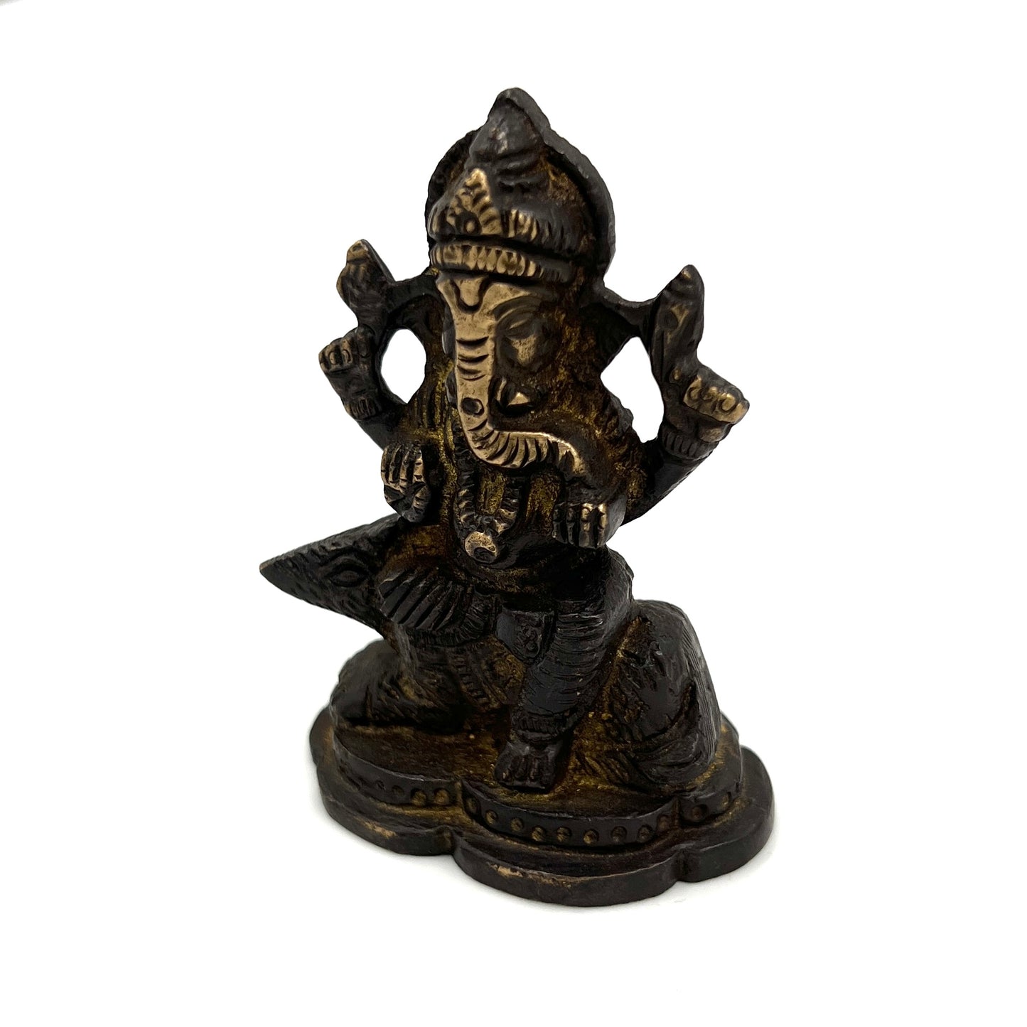 Hand Finished Brass Ganesh Statues