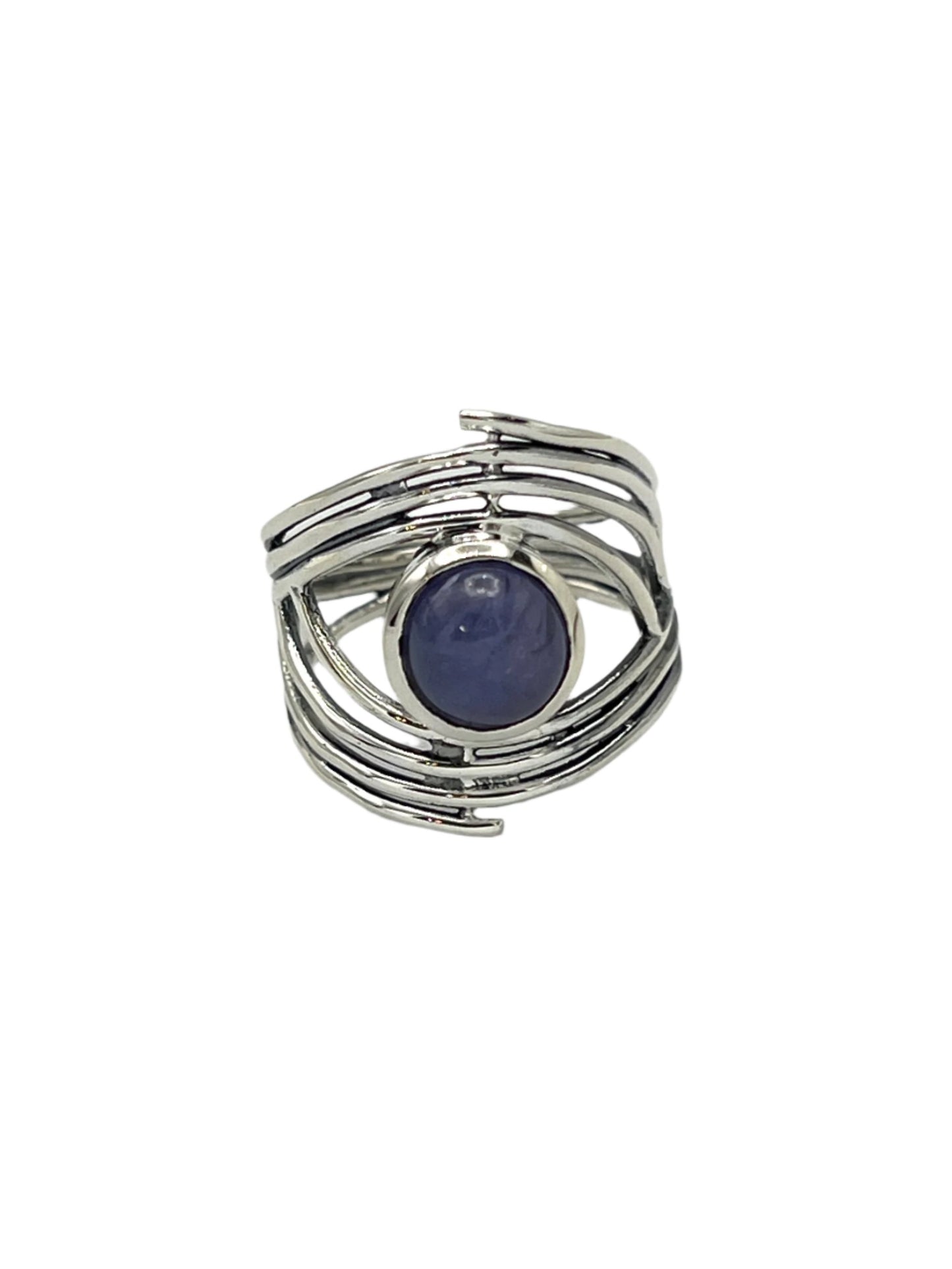 Tanzanite Eye Ring