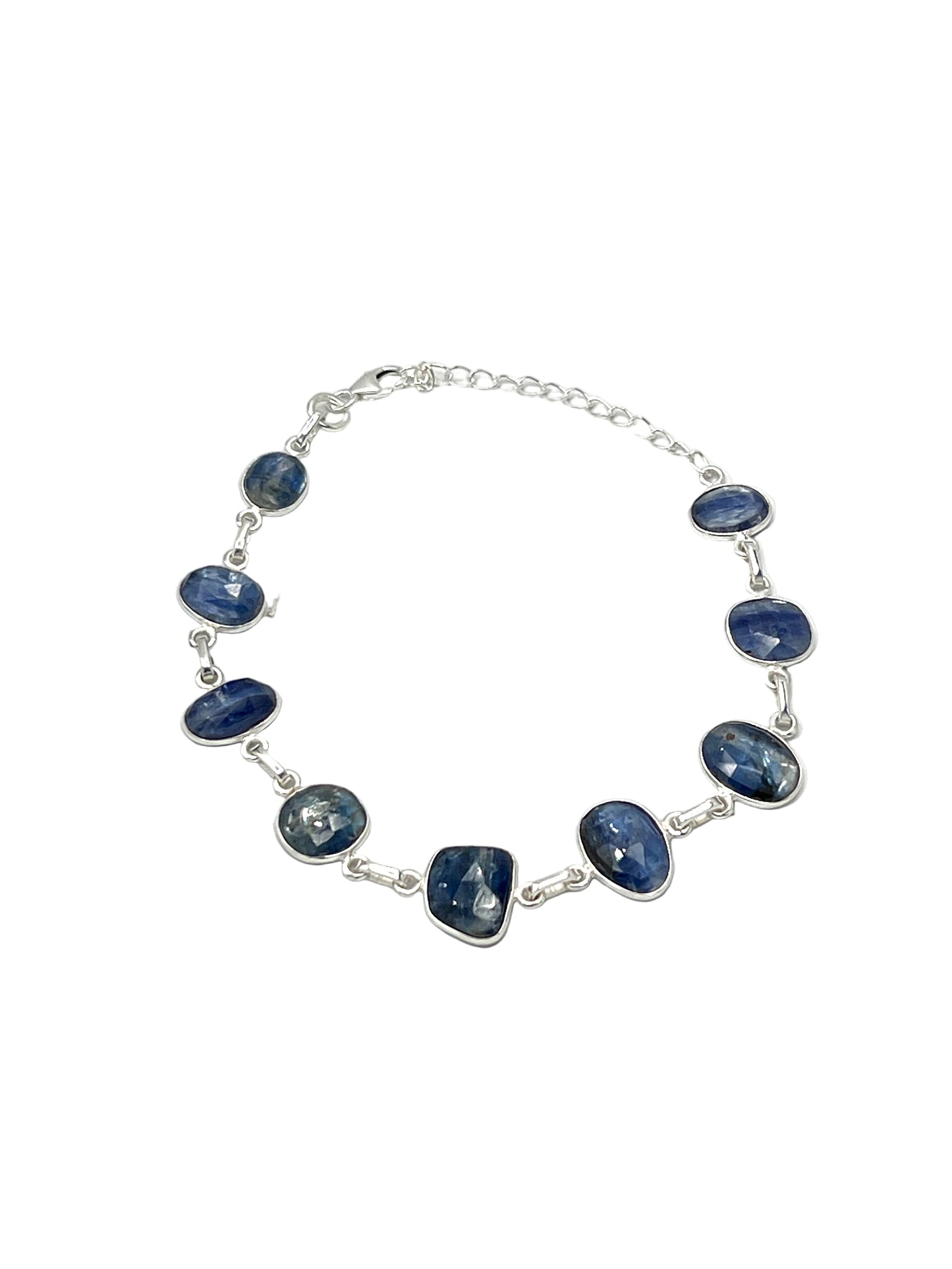 Silver Kyanite Bracelets