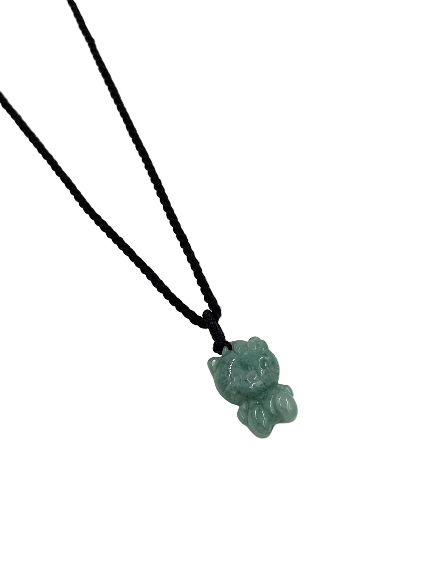 Hello Kitty Jade Beaded Necklaces