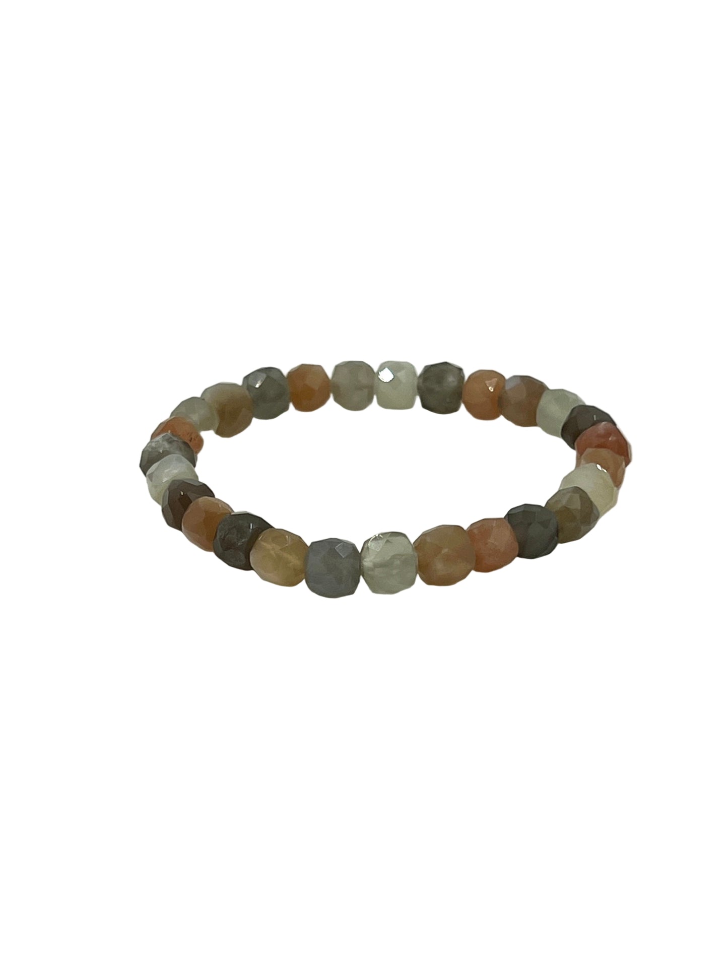 Cats Eye Moonstone Beaded Bracelet