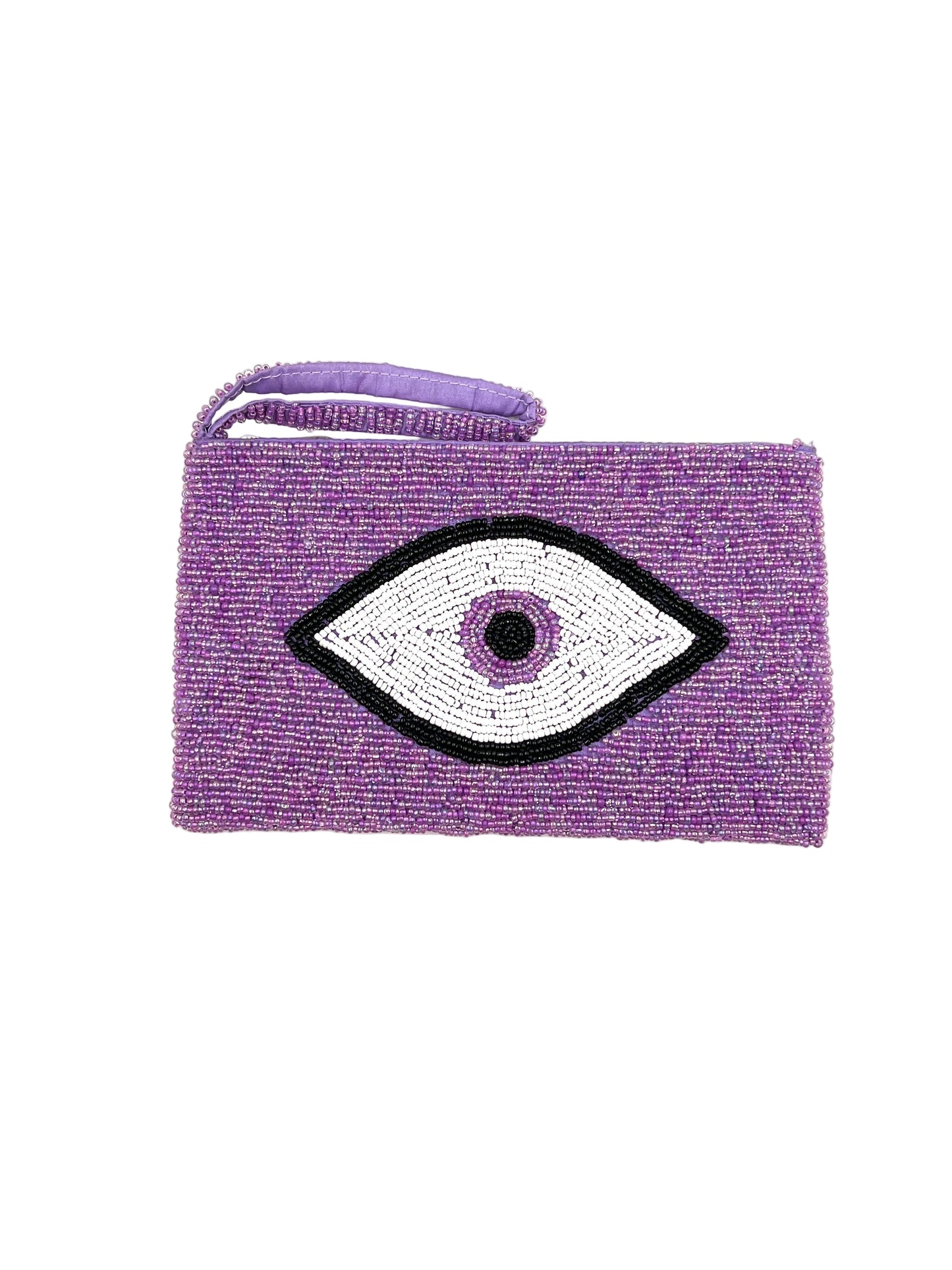 Beaded Evil Eye Purse
