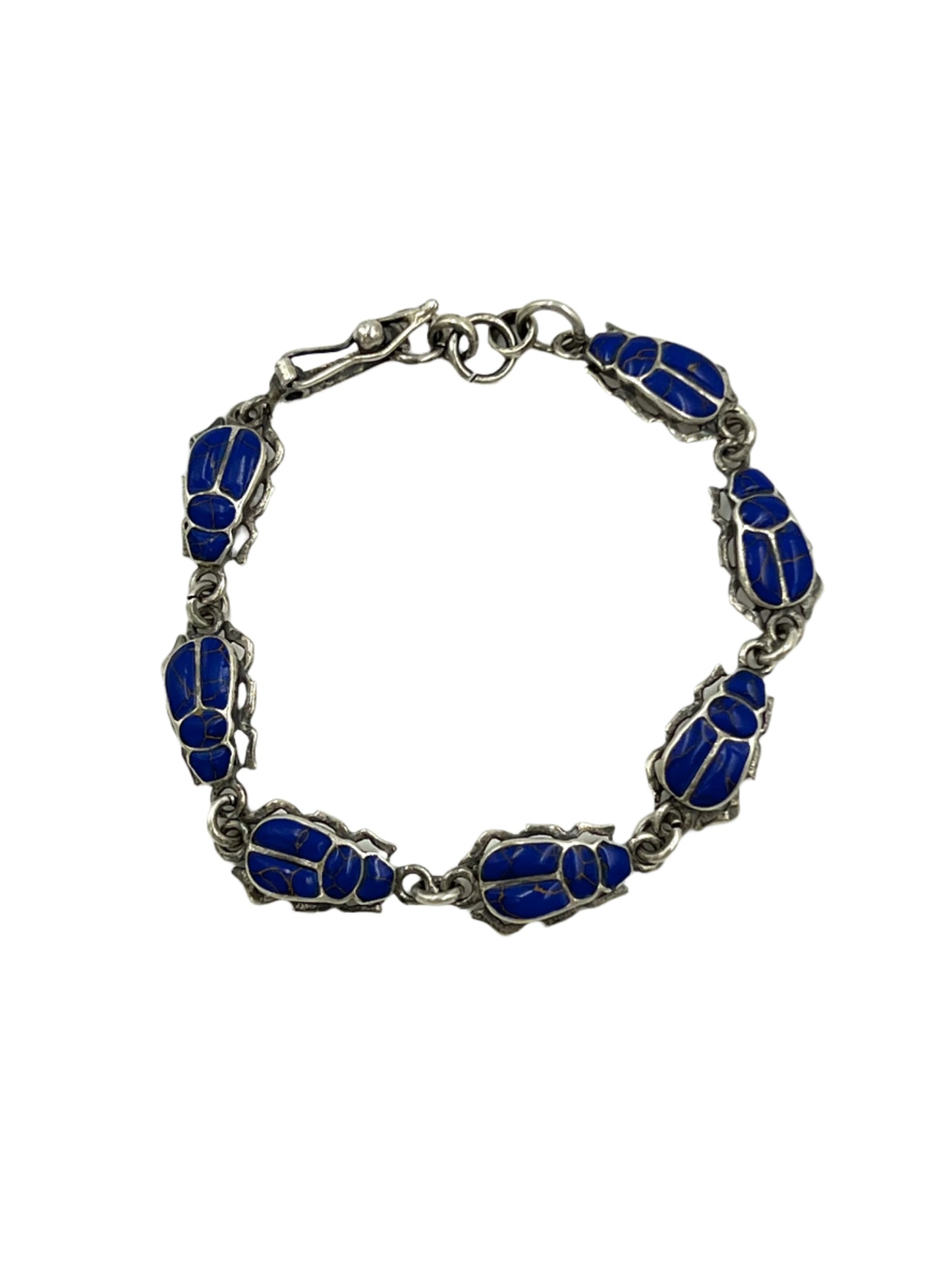 Sterling Silver Scarab Bracelets