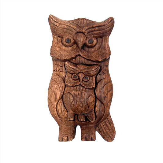 Owl & Baby Puzzle Boxes