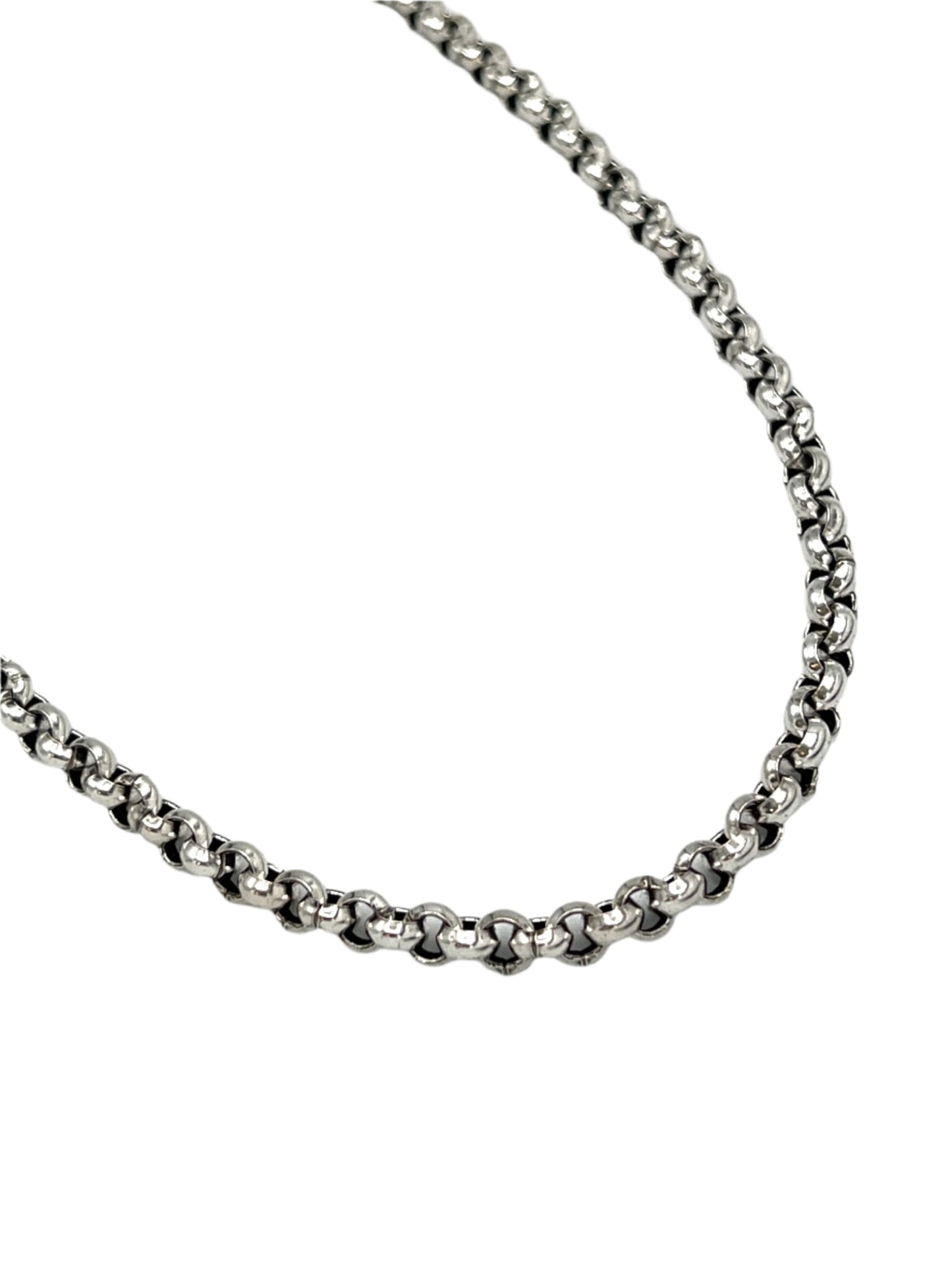 Sterling Silver Cable Chain Necklaces