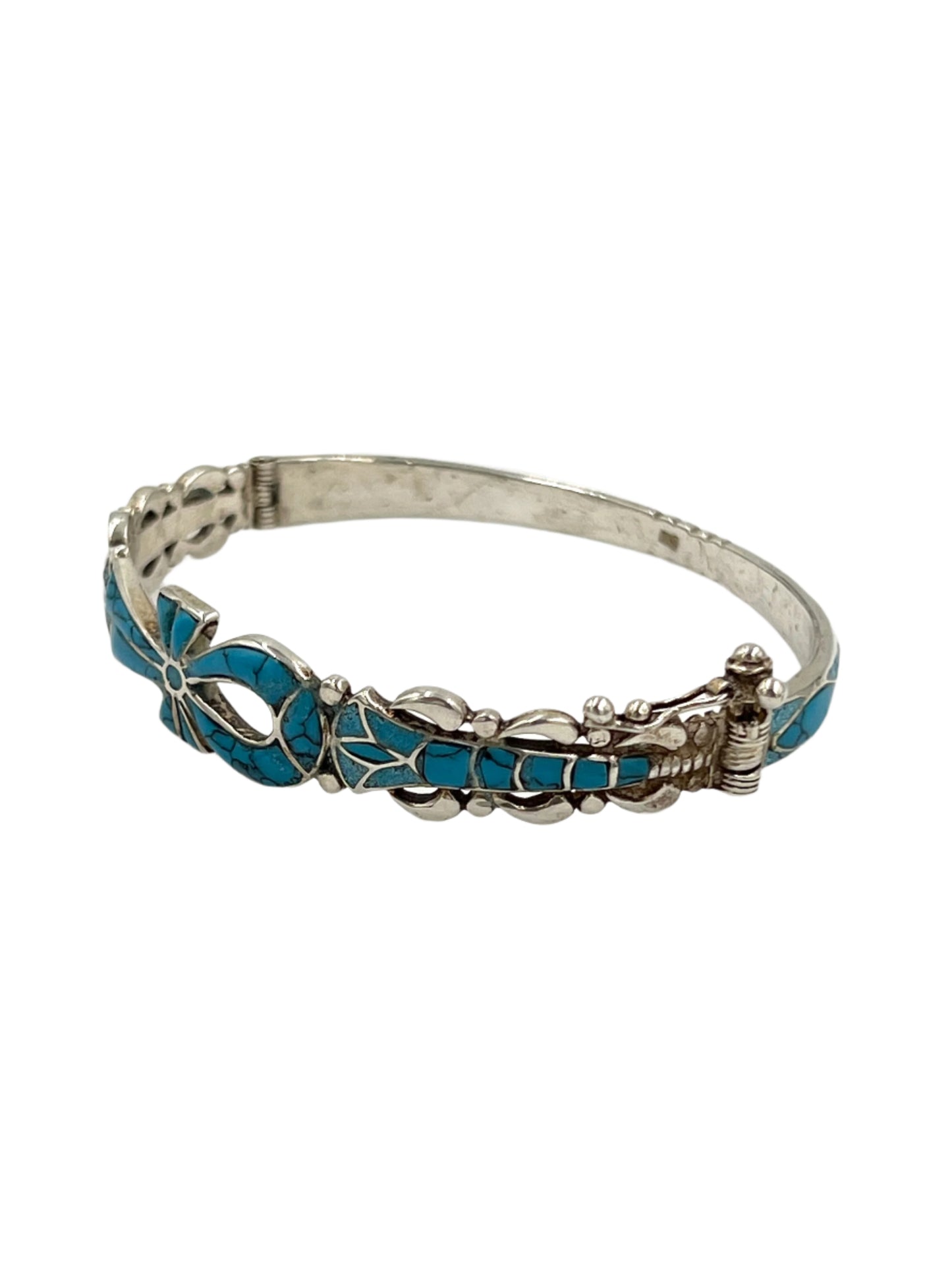 Large Silver Ankh Bracelet
