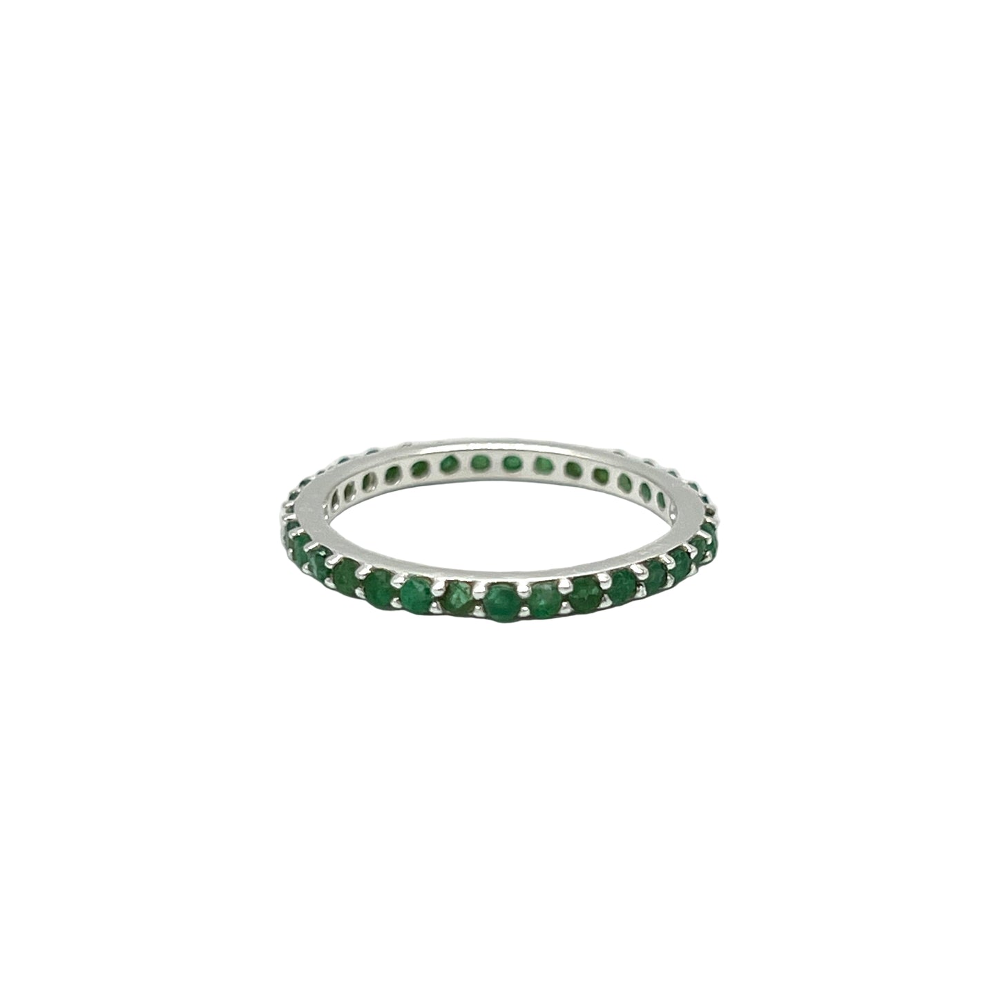Infinity Gemstone Band Ring
