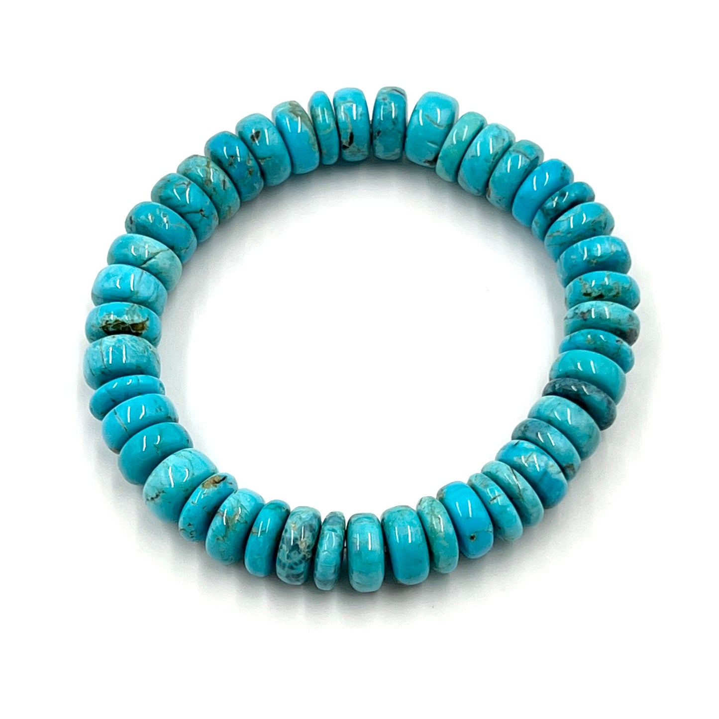 Kingman Turquoise Beaded Bracelets