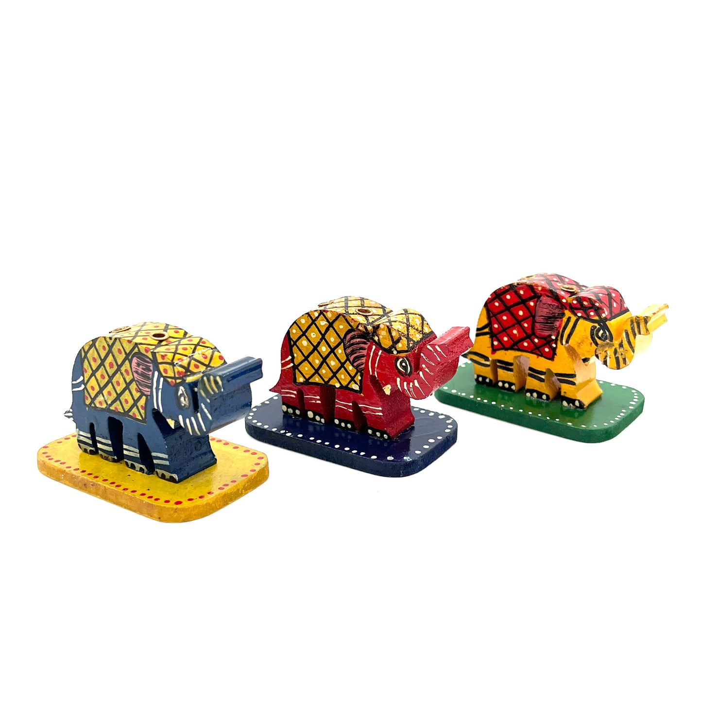 Elephant Painted Incense Burner