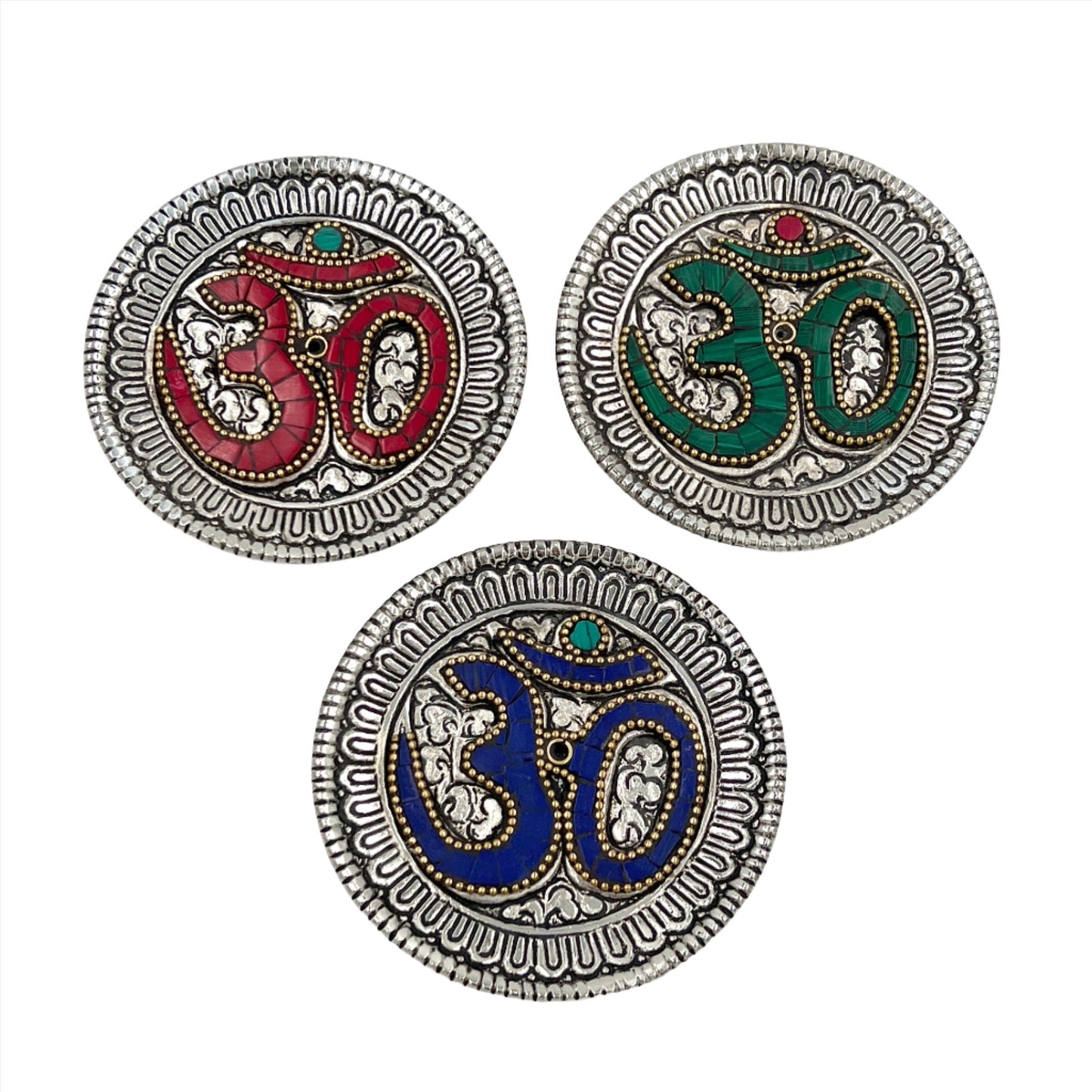 Om Incense Burners | 3 Stones
