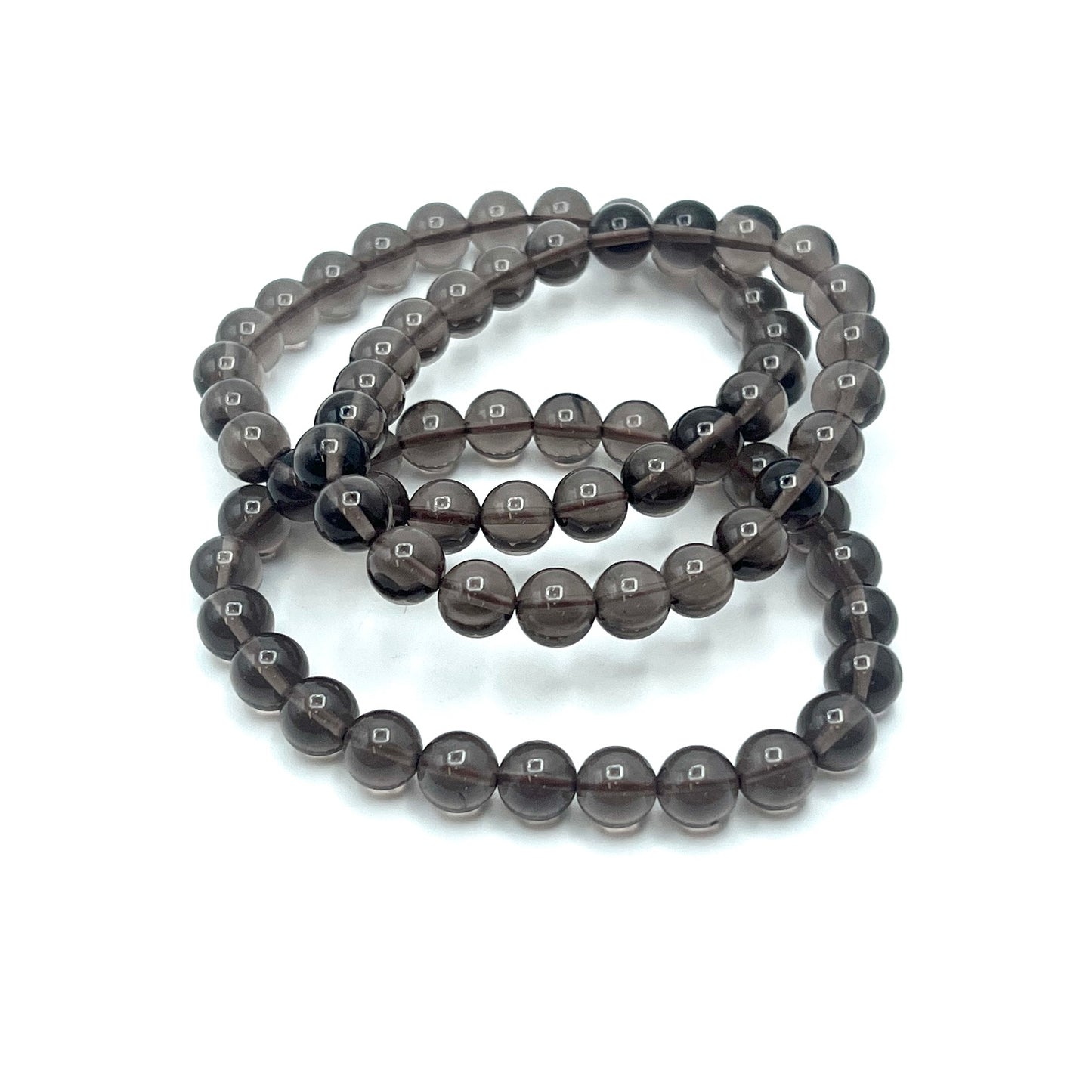 Smoky Quartz Stretchy Bracelets