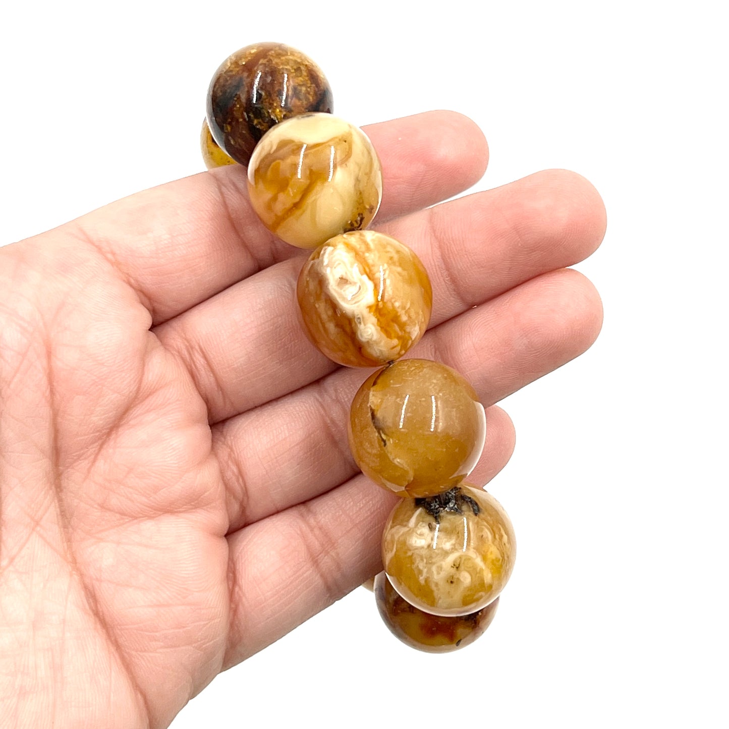 Marble Amber Bracelets