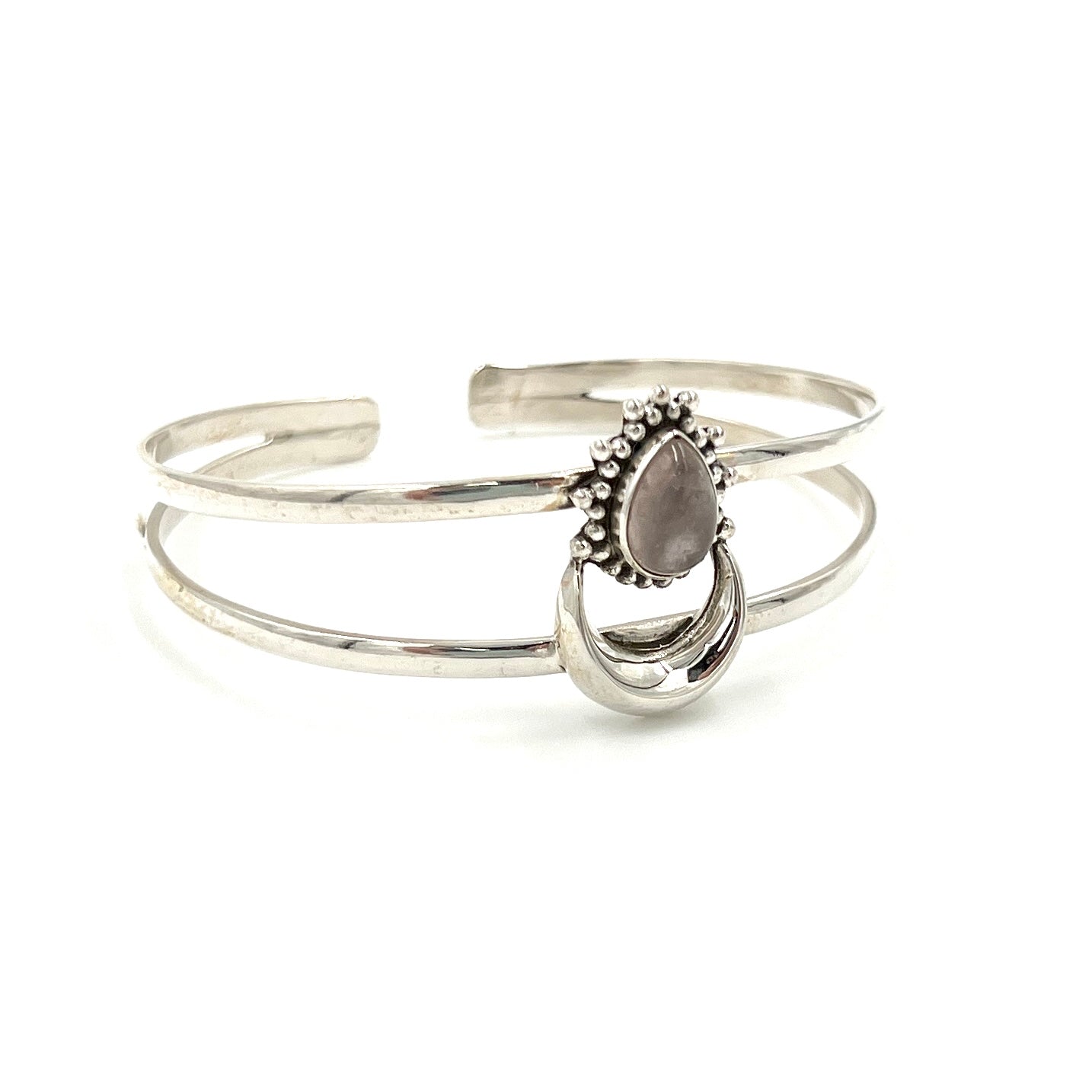 Crescent Moon Gemstone Bracelets