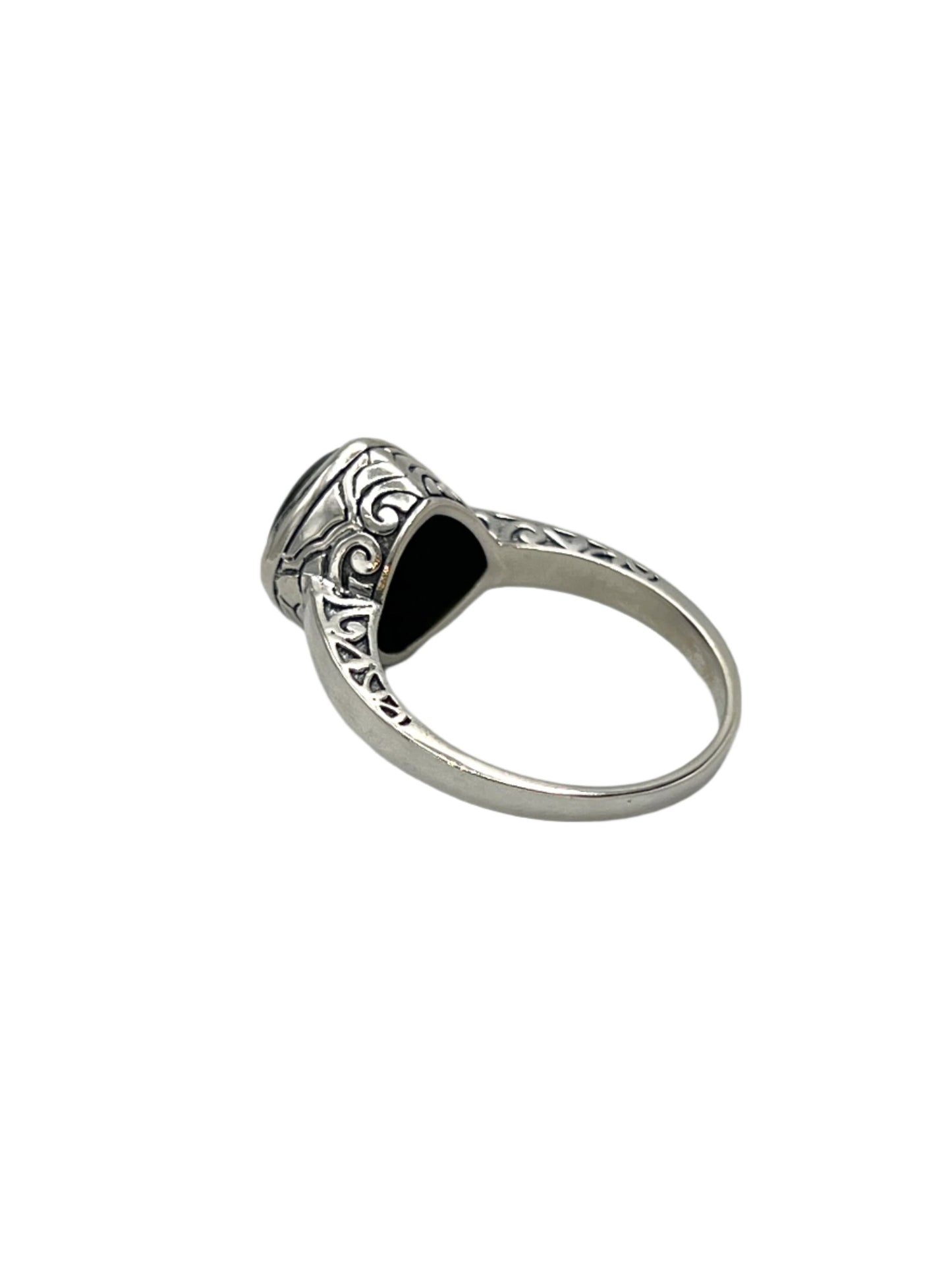 Sterling Silver Labradorite Royal Ring