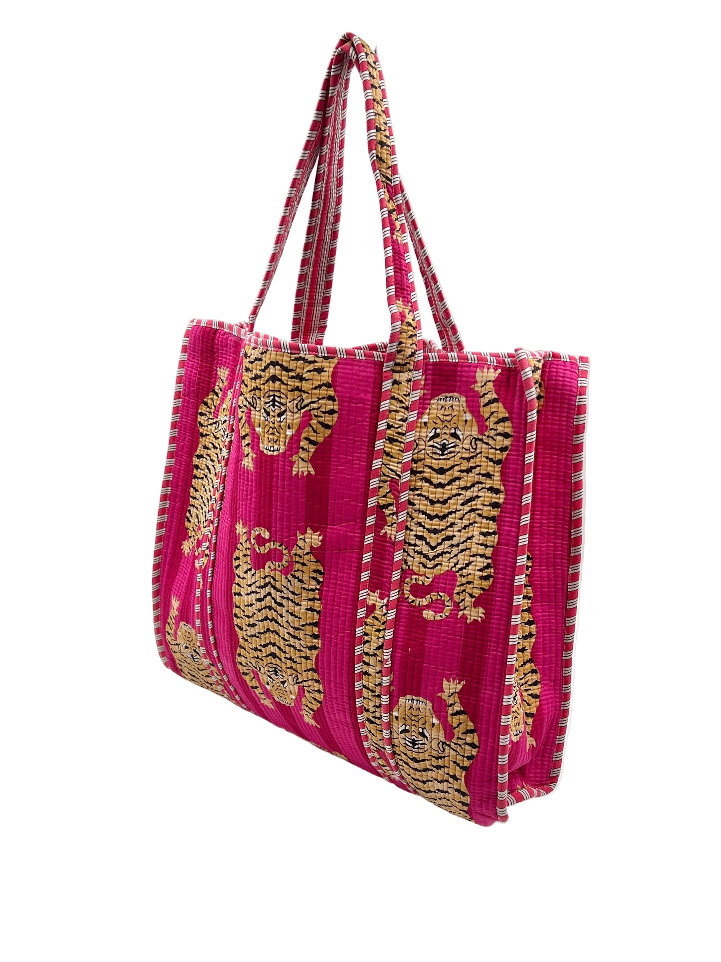 Tiger Print Tote Bag