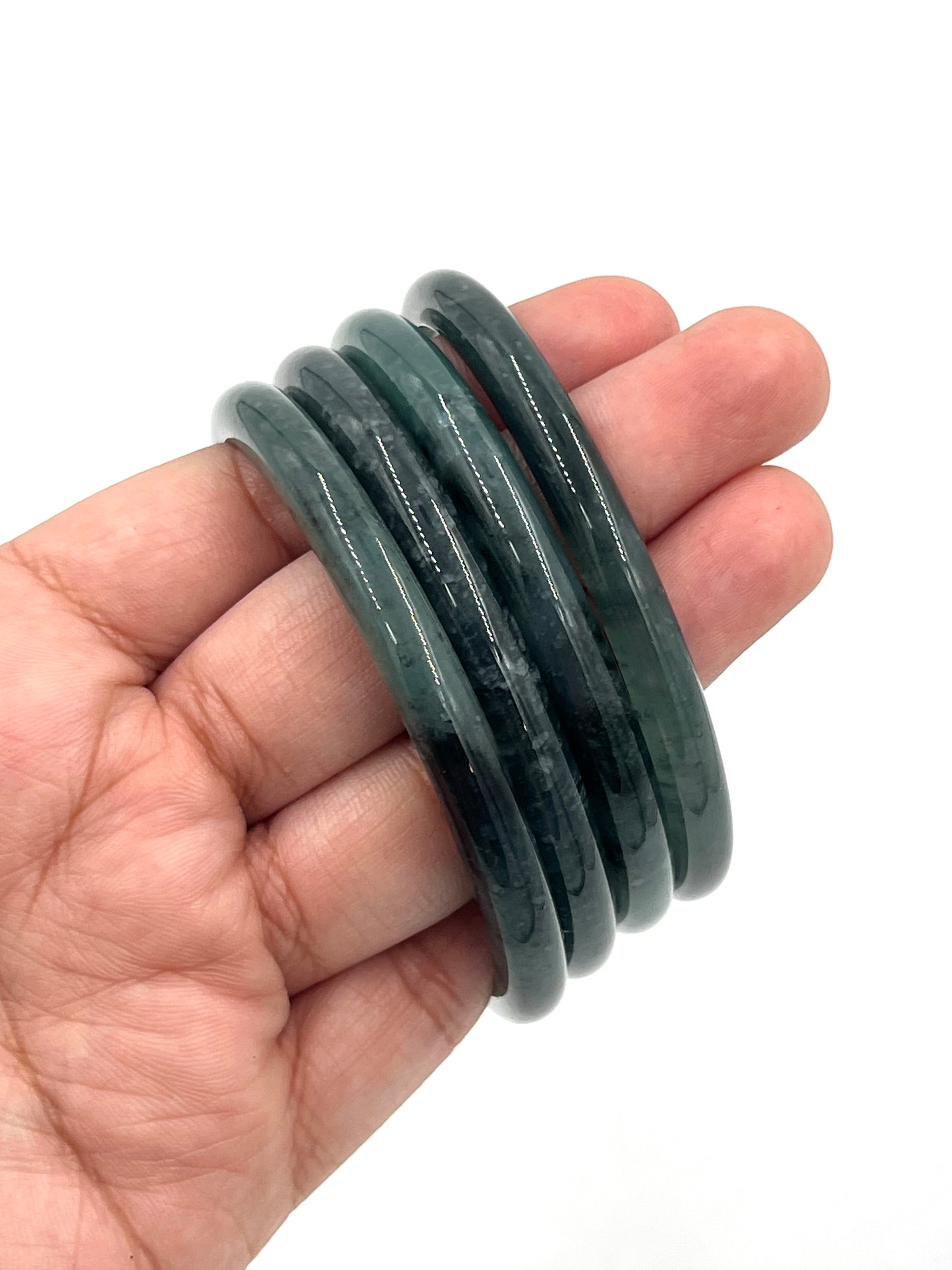 Jade Bangle Bracelets