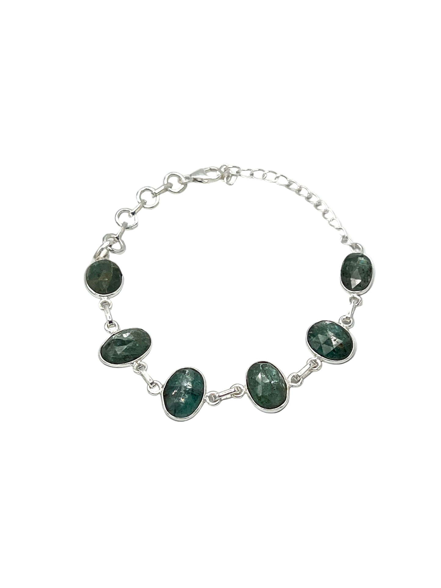 Silver Kyanite Bracelets