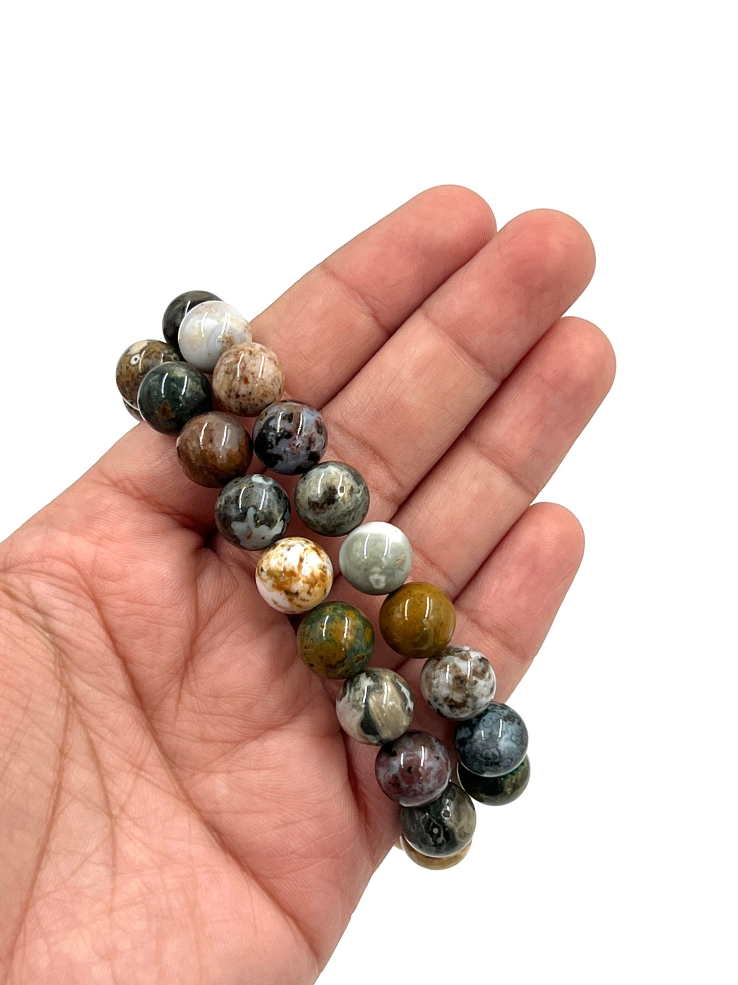 Ocean Jasper Beaded Bracelets